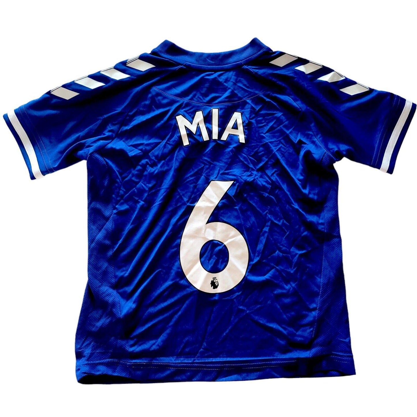 Kids Everton Football Club Jersey - Hummel Mia #6 Youth Official New Polyester-USASTARFASHION