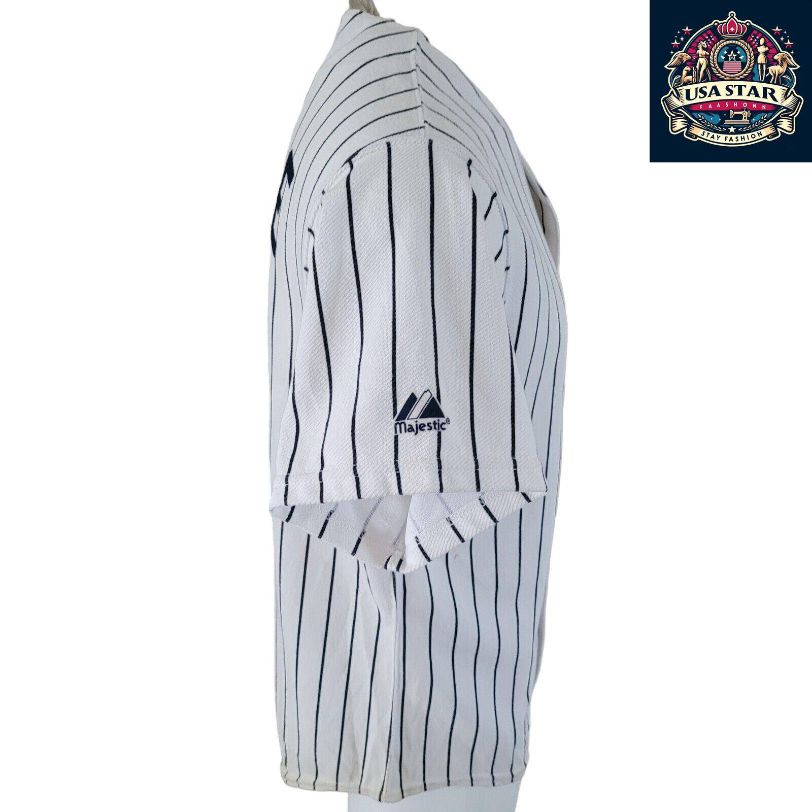 New York Yankees Jersey #7 Mickey Mantle Cooperstown Authentic Collection Size M - USASTARFASHION