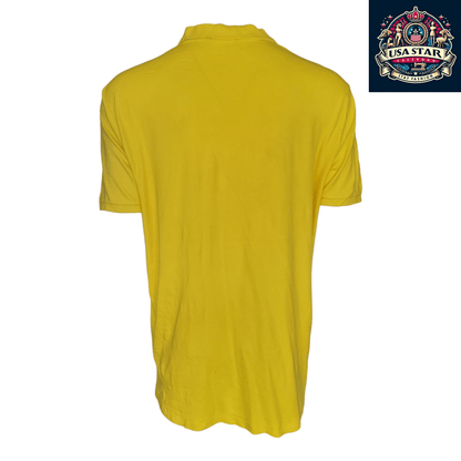 Polo Ralph Lauren Men's Yellow Polo Shirt XXL | 100% Soft Cotton | Classic Style and Comfort - USASTARFASHION