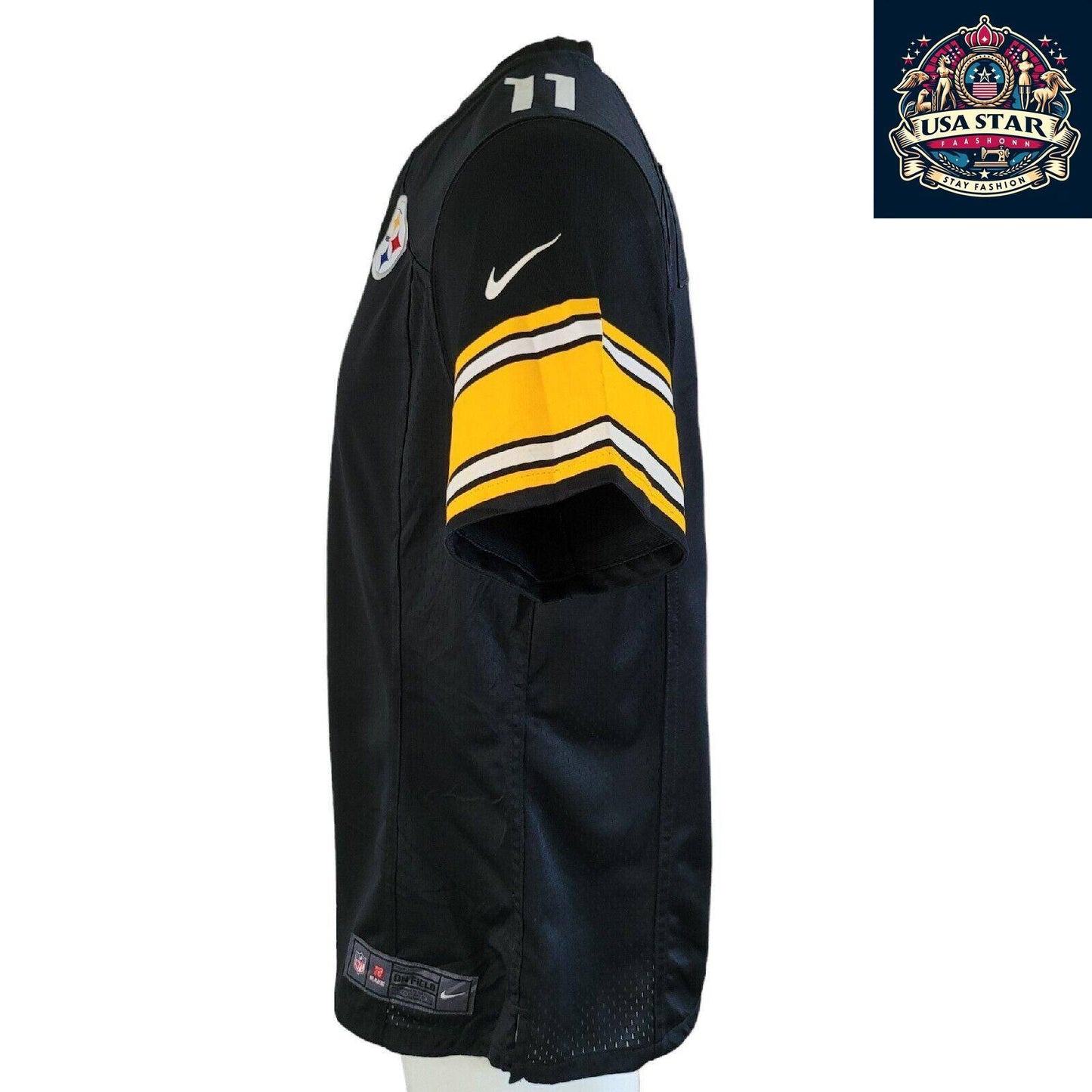 Pittsburgh Steelers Youth 2XL Nike Jersey - Chase Claypool #11 - Comfortable & Breathable Design - USASTARFASHION