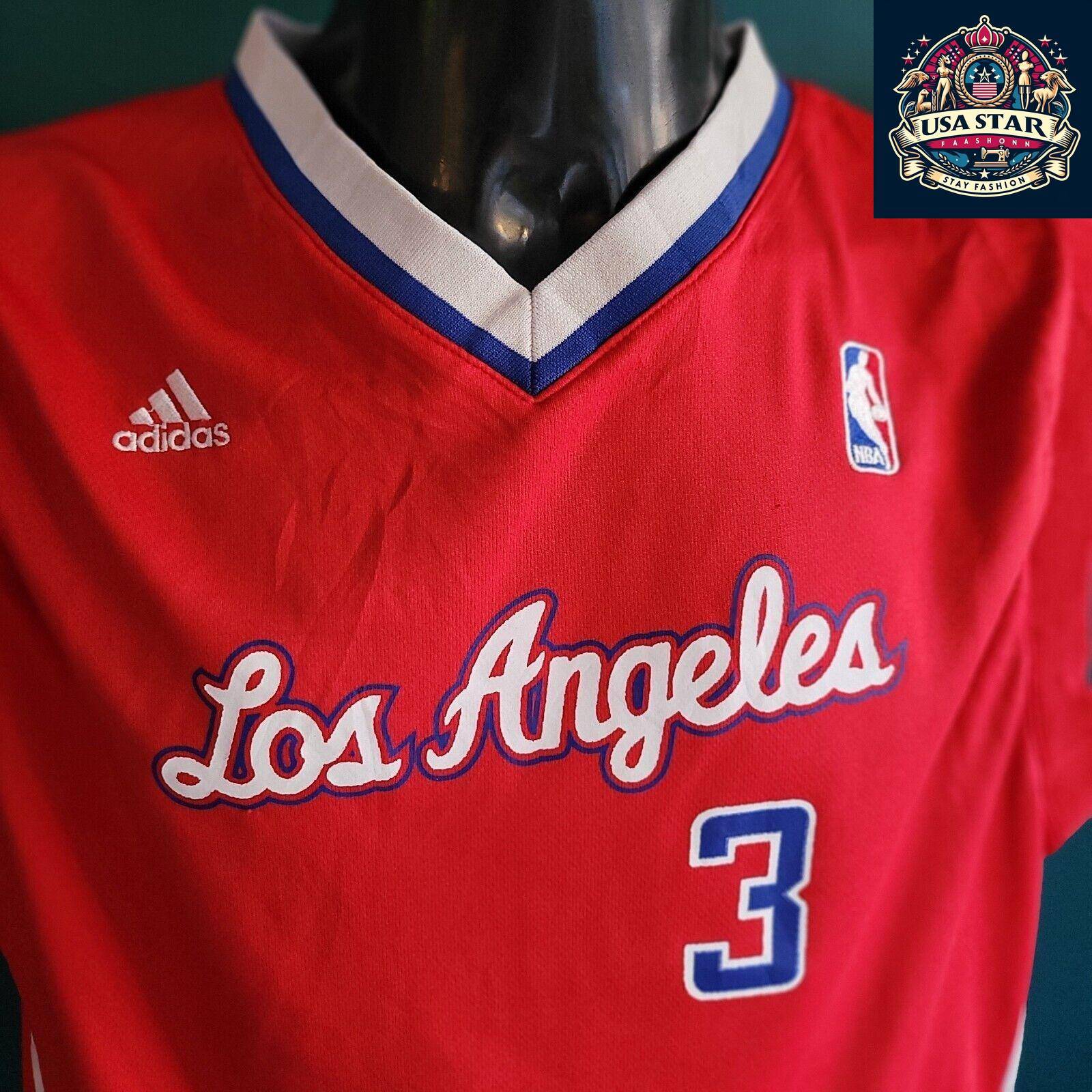 Los Angeles Lakers Jersey XL - Vintage Adidas Chris Paul #3, Excellent Condition, Iconic Design - USASTARFASHION