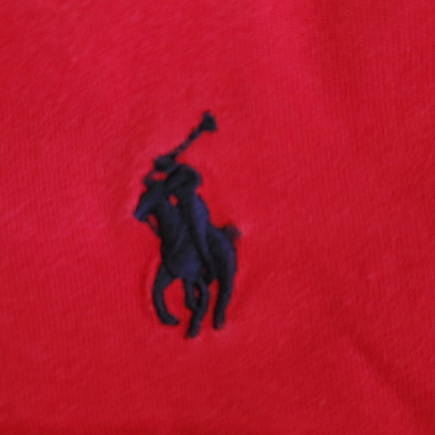 Polo Ralph Lauren 100% Cotton Crew Neck T-Shirt - Red - Regular Fit - Size M-USASTARFASHION