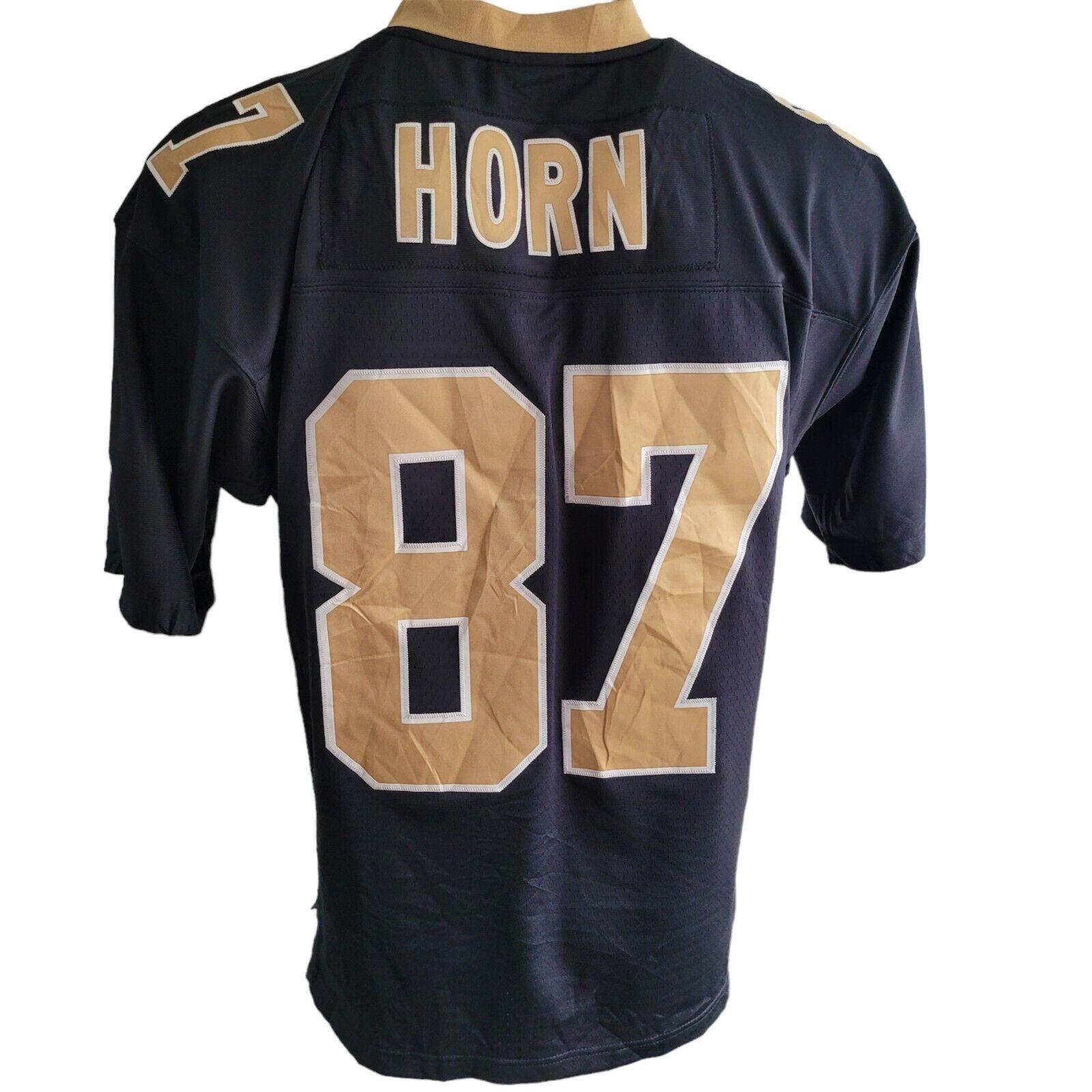 Joe 'Hollywood' Horn #87 New Orleans Saints Mitchell & Ness Men's 2005 Legacy Jersey Size 44-USASTARFASHION