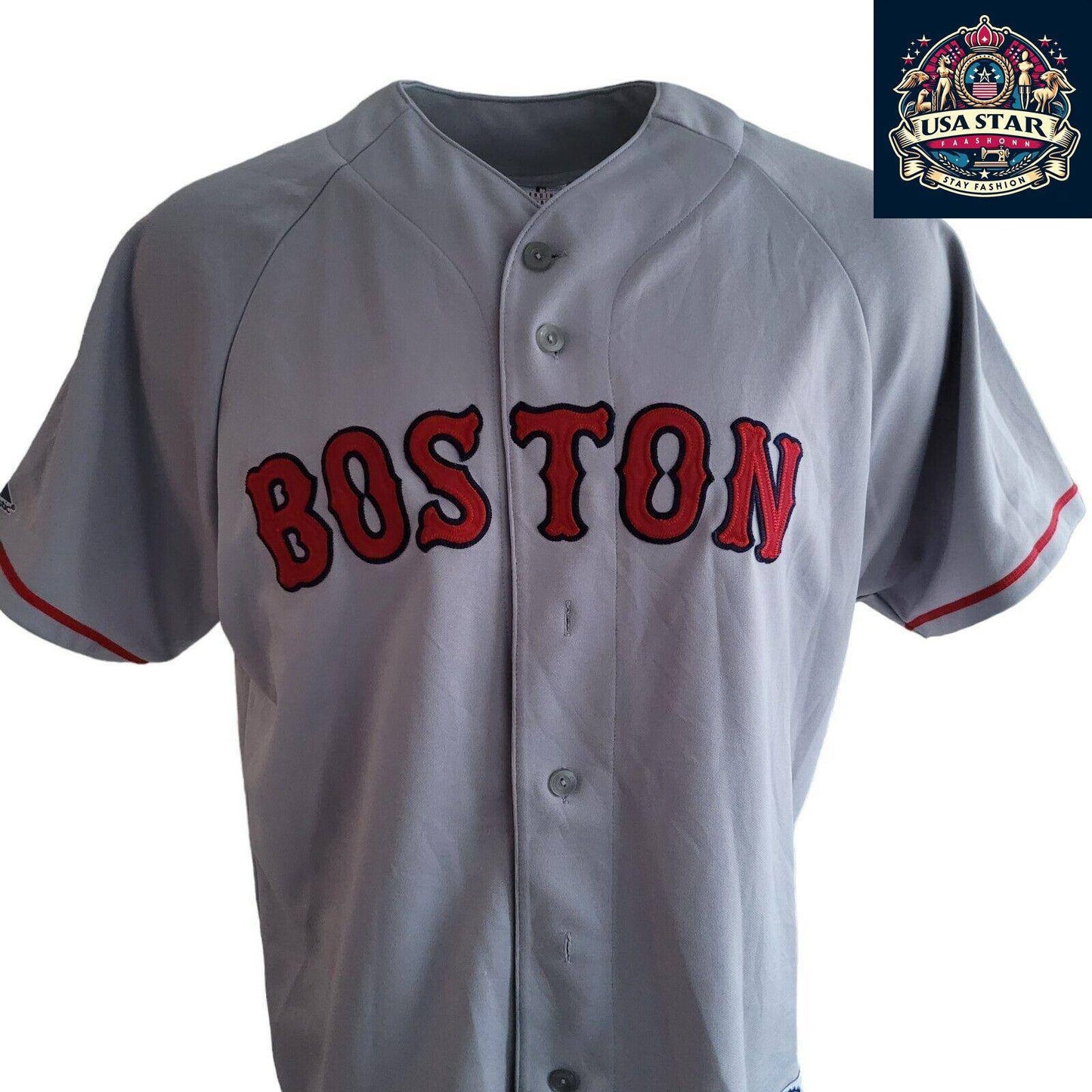 Pedro Martínez #45 Boston Red Sox Jersey XL - Majestic Authentic Vintage Baseball Shirt - USASTARFASHION