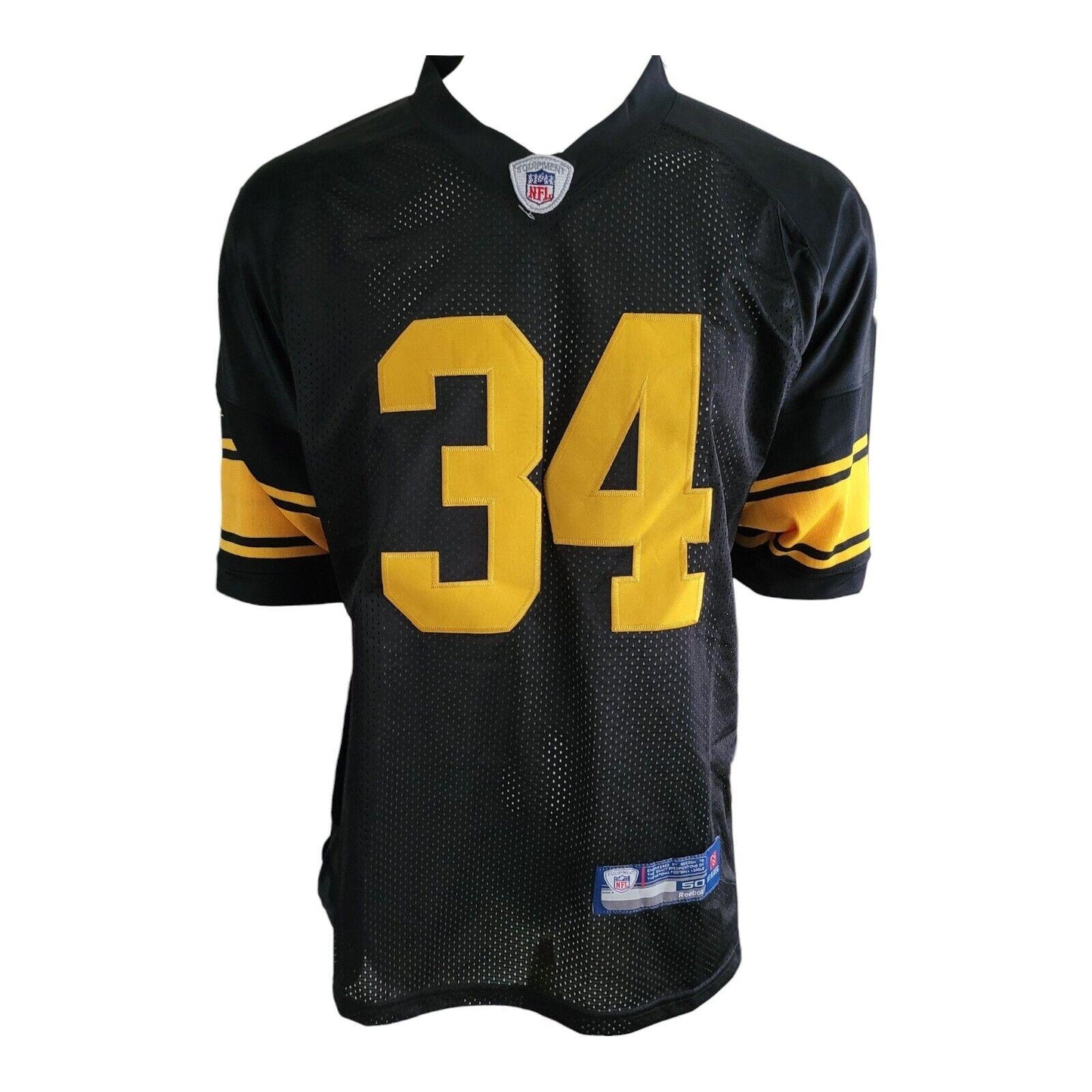 Pittsburgh Steelers Reebok NFL Mendenhall 34 Jersey Size 50 (L)-USASTARFASHION