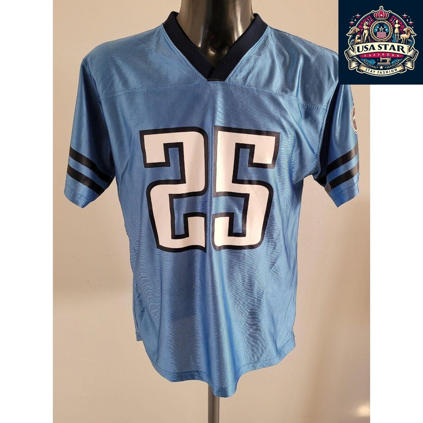 Tennessee Titans NFL Team Apparel Youth Jersey XL (18-20) - Durable, Breathable, Iconic Design - USASTARFASHION