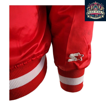 Vintage Cincinnati Reds Jacket by Starter Diamond Collection, Men's L (Fits Like M), Snap Closure - USASTARFASHION