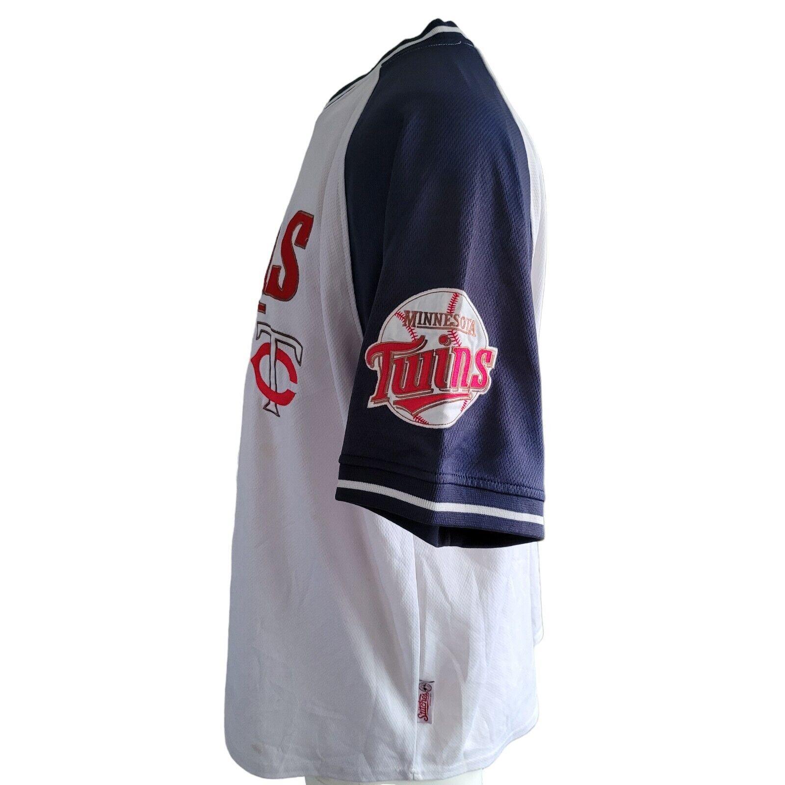 STITCHES MLB Men's Minnesota Twins Baseball Jersey XL - Officially Licensed Vintage Apparel-USASTARFASHION