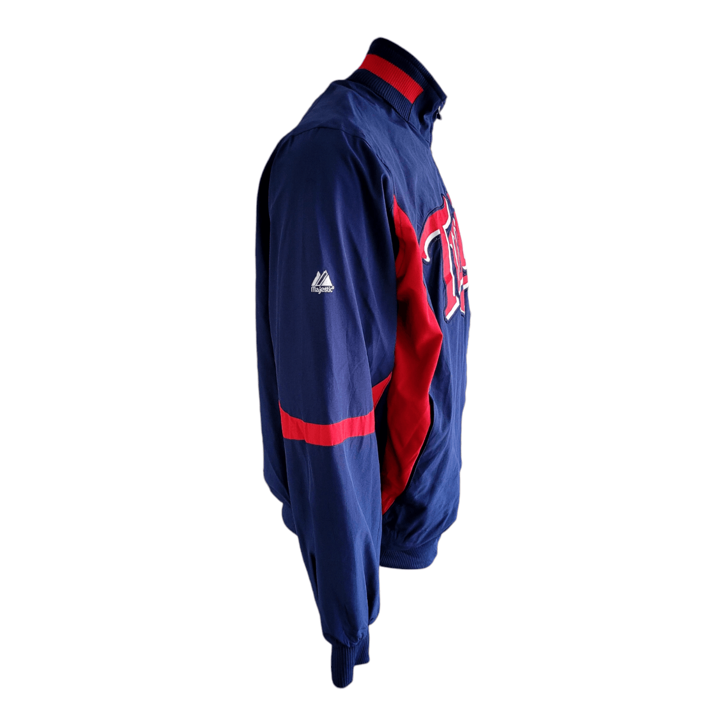 Majestic Minnesota Twins Therma Base Jacket - Authentic MLB Navy/Red - Men's L