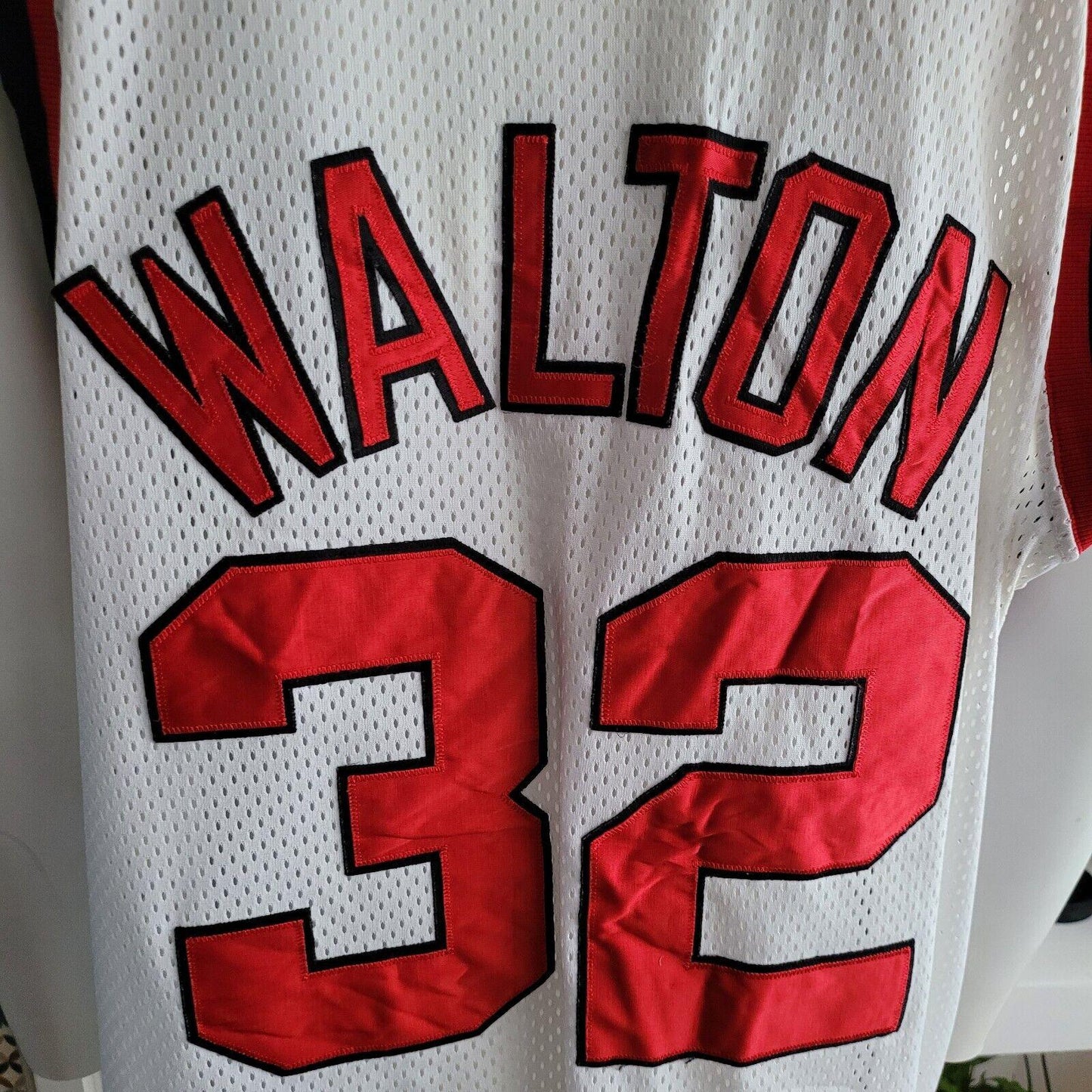 Bill Walton Portland Blazers #32 Jersey 1976-77 Size 56 Mitchell & Ness-USASTARFASHION