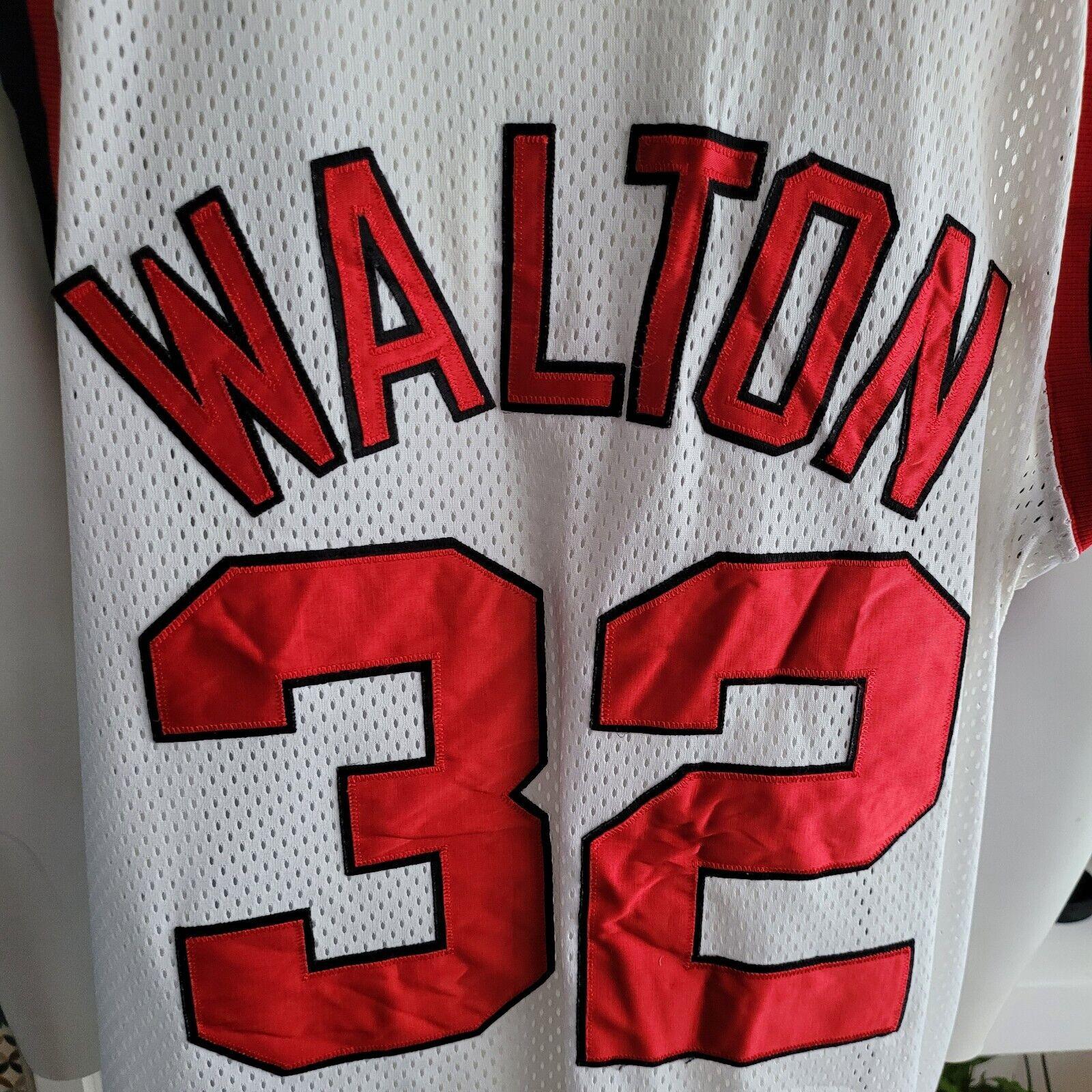 Bill Walton Portland Blazers #32 Jersey 1976-77 Size 56 Mitchell & Ness-USASTARFASHION