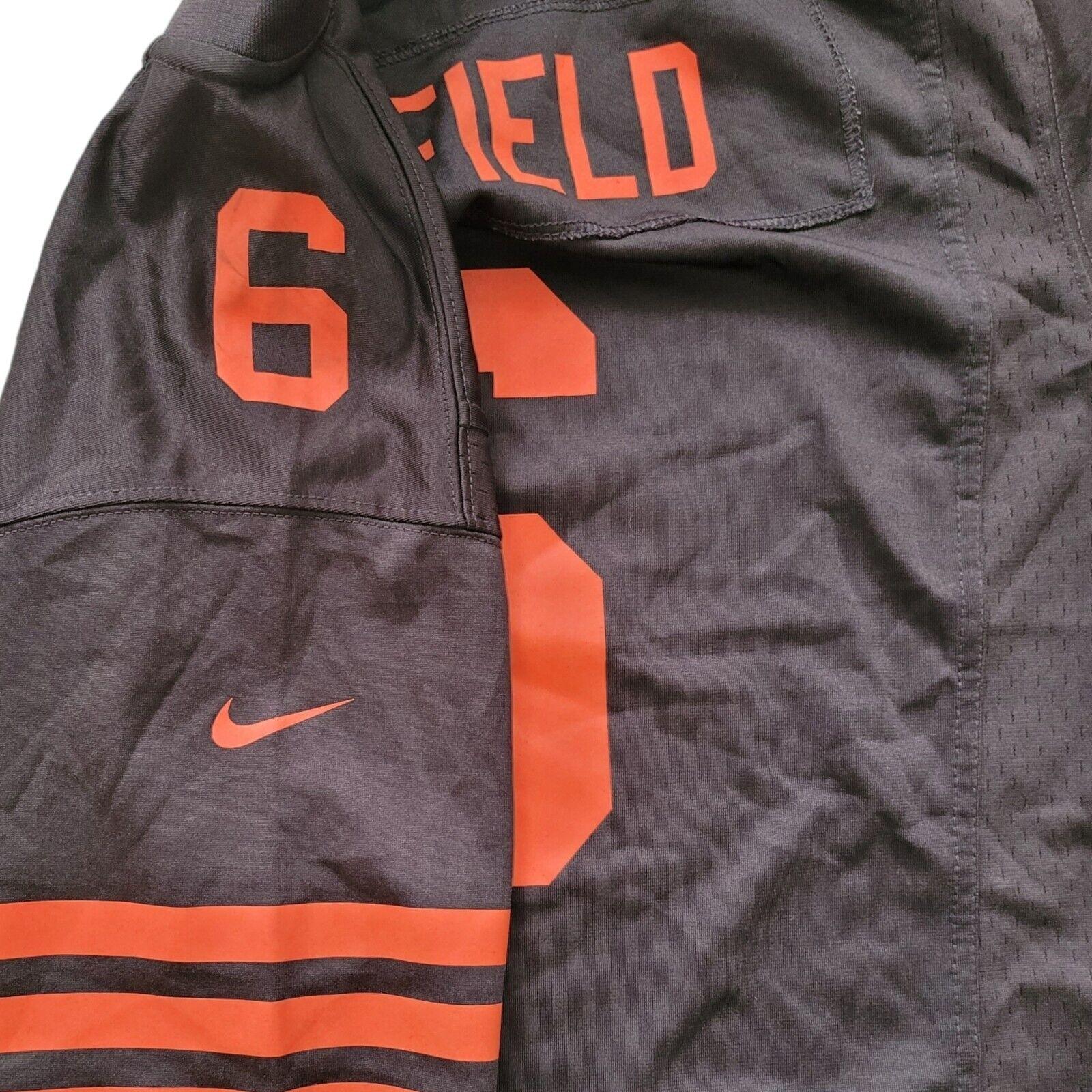 NFL cleveland browns Nike jersey Brand New. Mayfield 6 Size Youth Large-USASTARFASHION