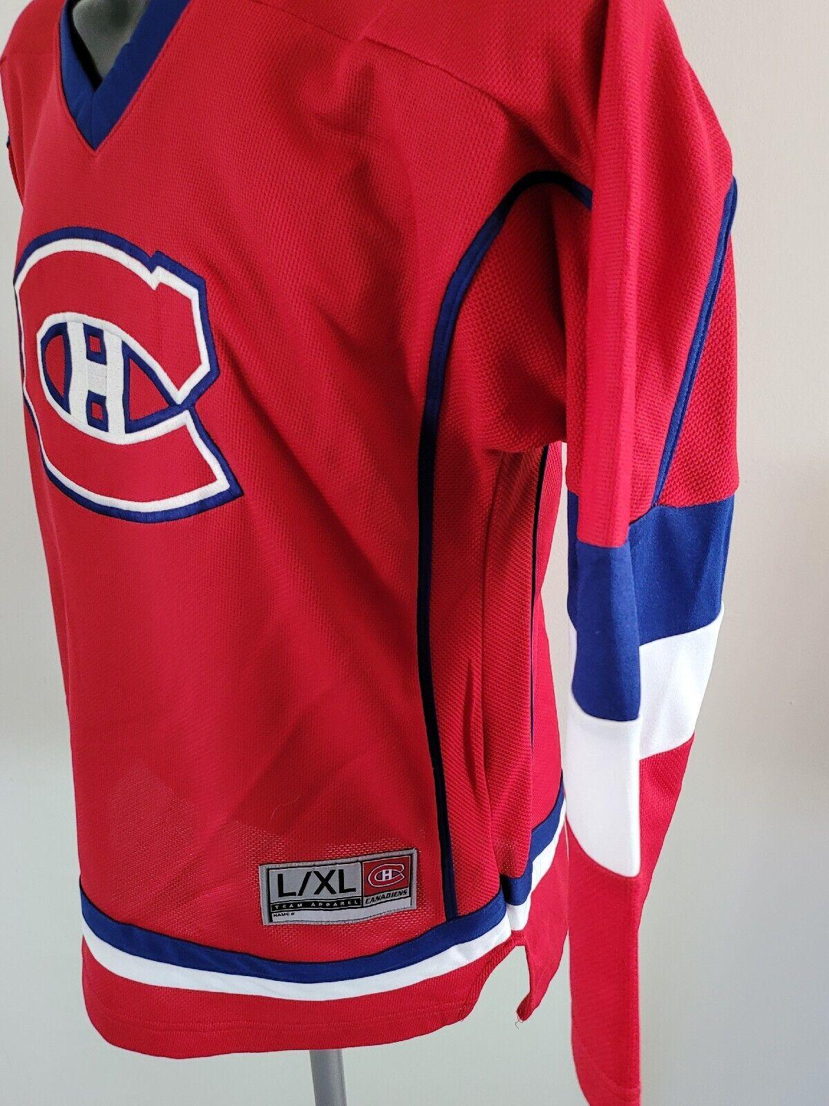 Montreal Canadiens Youth XL Ice Hockey Jersey - Official Team Logo & Colors-USASTARFASHION