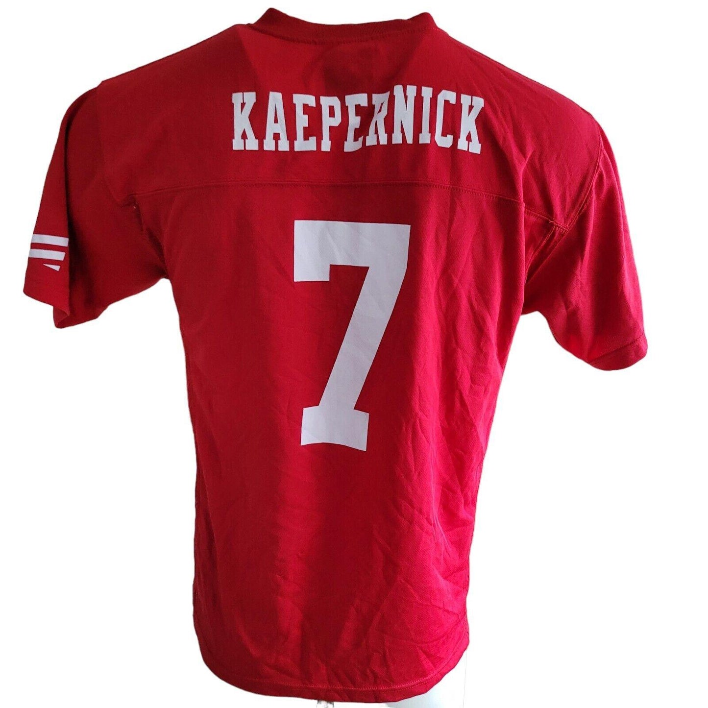 NFL Youth XL Red 49ers #7 Kaepernick Football Jersey - Team Spirit & Comfort Fit-USASTARFASHION