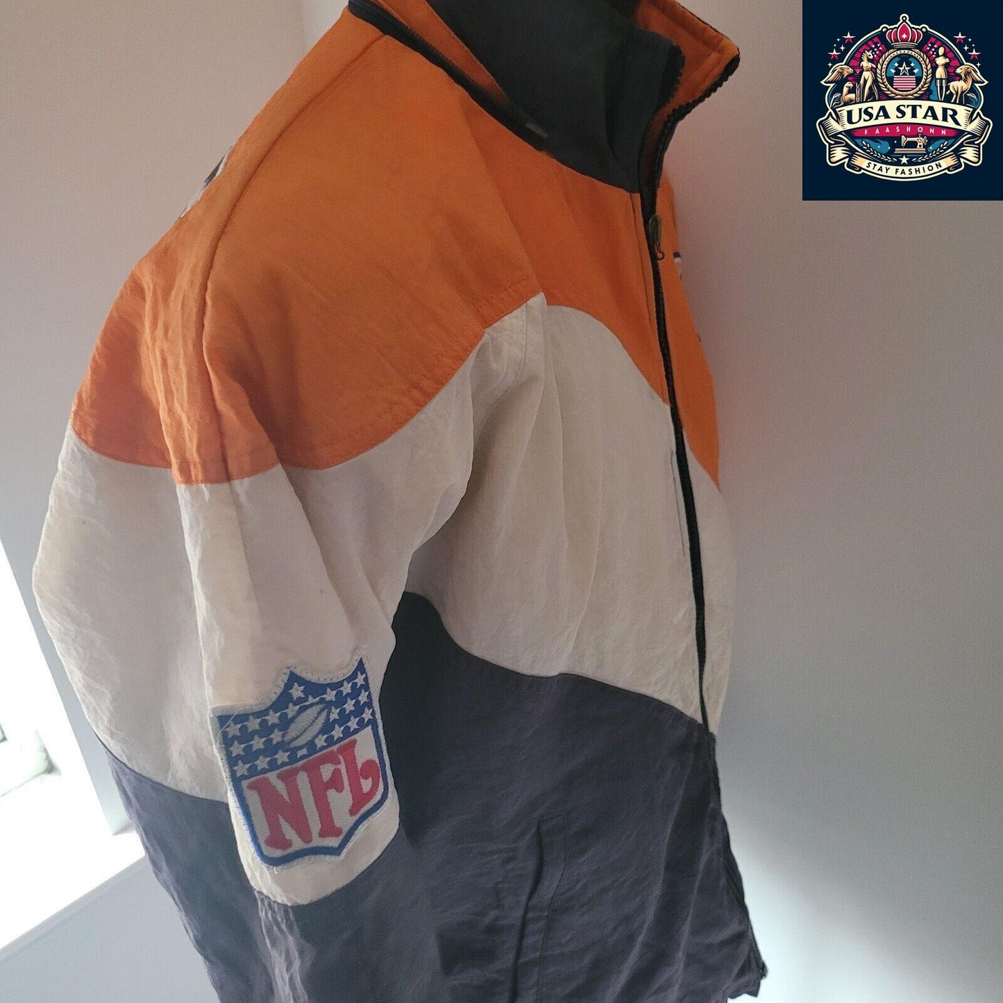 Chicago Bears Jacket - NFL Apexone Proline Apparel, Durable Comfort, Officially Licensed - USASTARFASHION