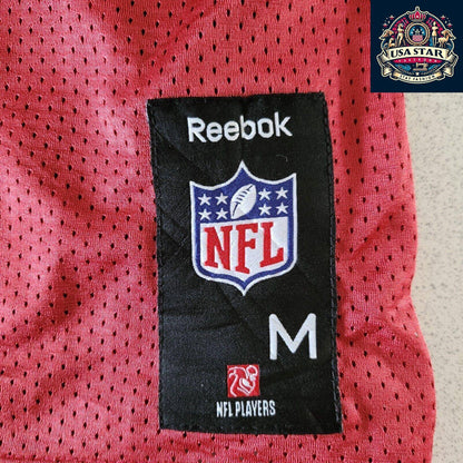 NFL Arizona Cardinals Larry Fitzgerald Jersey #11 by Reebok, Authentic Medium Size, Durable & Comfortable - USASTARFASHION
