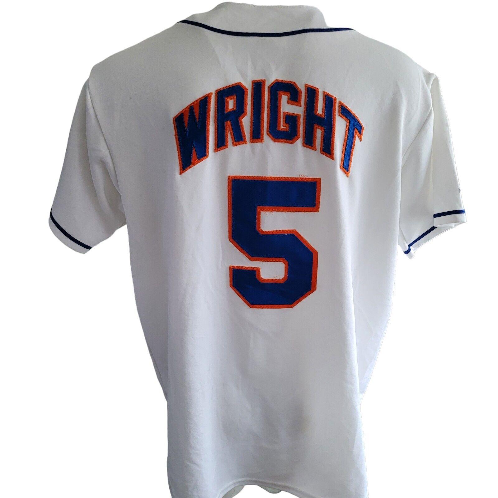 New York Mets David Wright #5 Majestic Jersey - XL Official Fan Apparel-USASTARFASHION