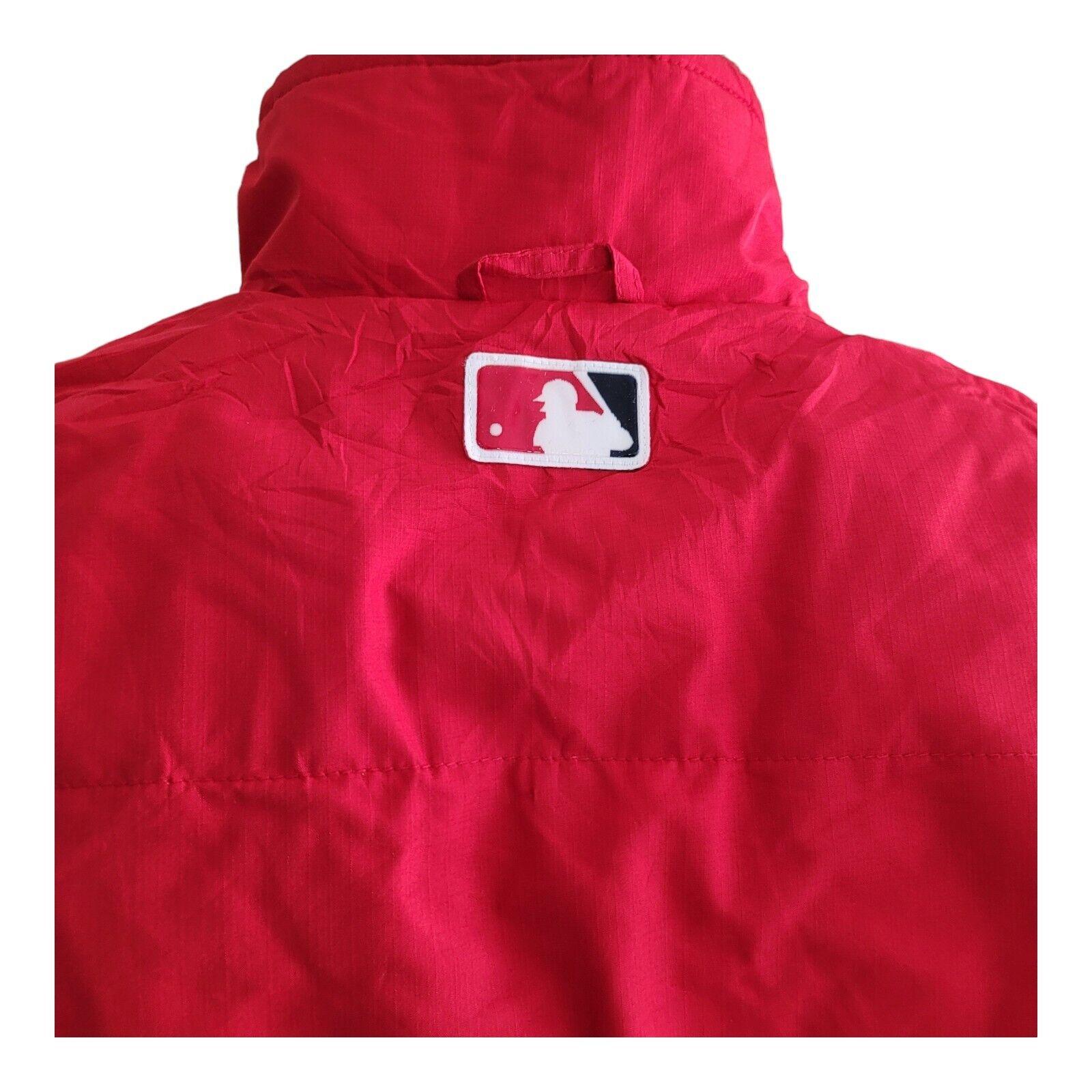 Washington Nationals MLB Majestic Zip Up Logo Fleece Jacket - Size S-USASTARFASHION