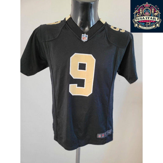 Drew Brees #9 New Orleans Saints Youth Jersey Shirt in Brown – Nike Durable Activewear for Kids - USASTARFASHION