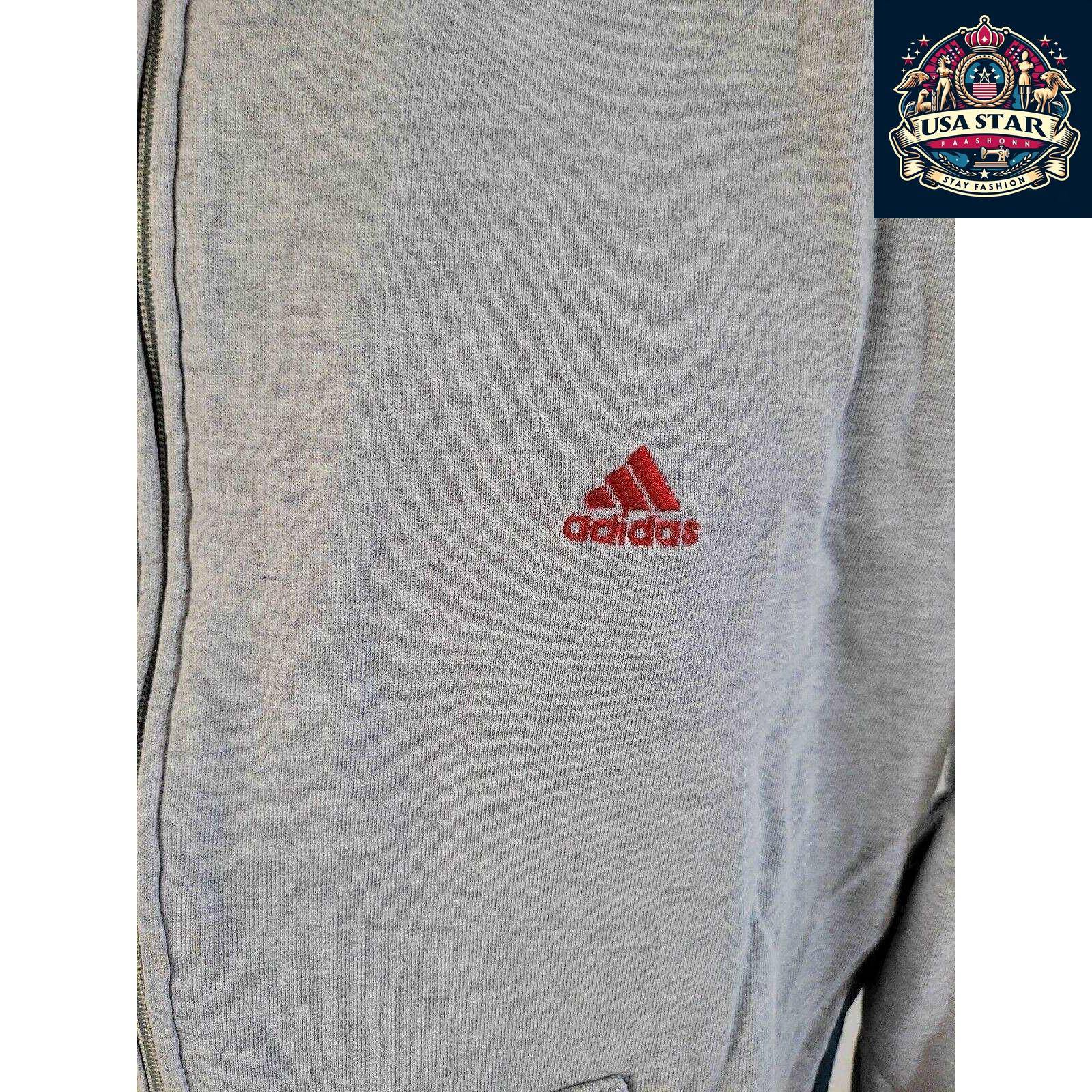 Adidas Tracksuit Top Full Zip Size S - Stylish, Comfortable, Versatile Activewear for All Occasions - USASTARFASHION