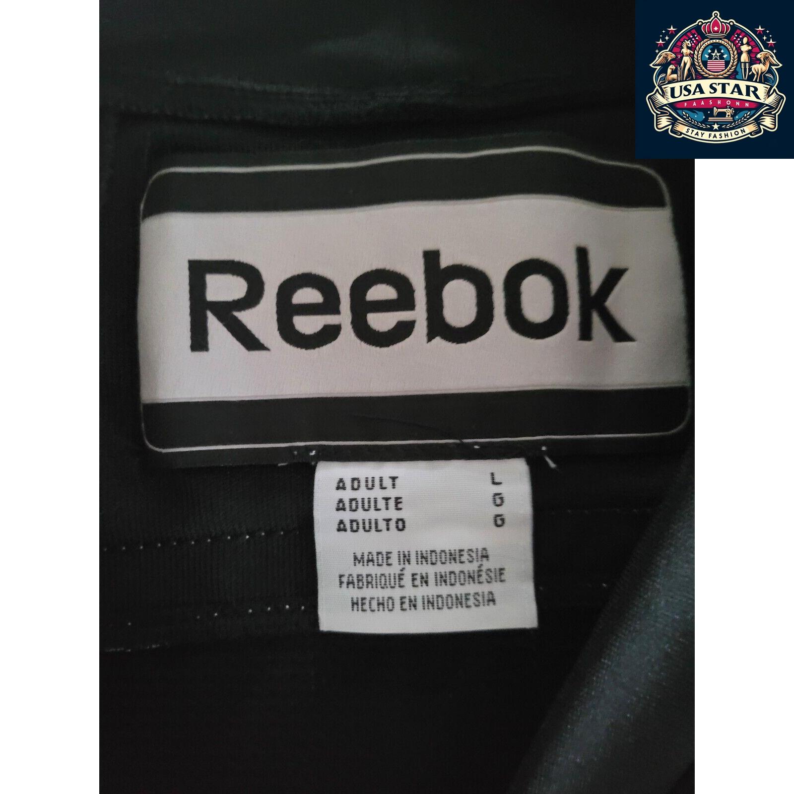 Reebok Large Hockey Jersey for Men, Moisture-Wicking Fabric, Durable Design & Comfortable Fit - USASTARFASHION