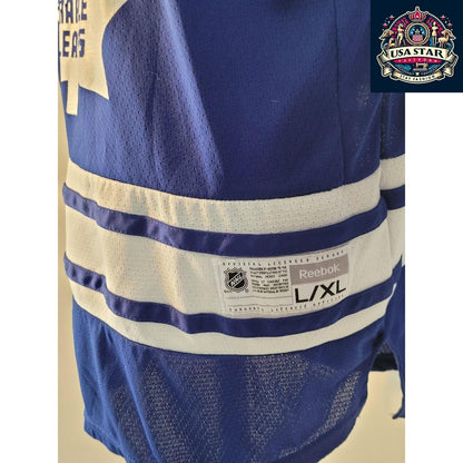 NHL Toronto Maple Leafs Jersey Youth L/XL - Stylish Blue & White Fan Gear for Kids - USASTARFASHION