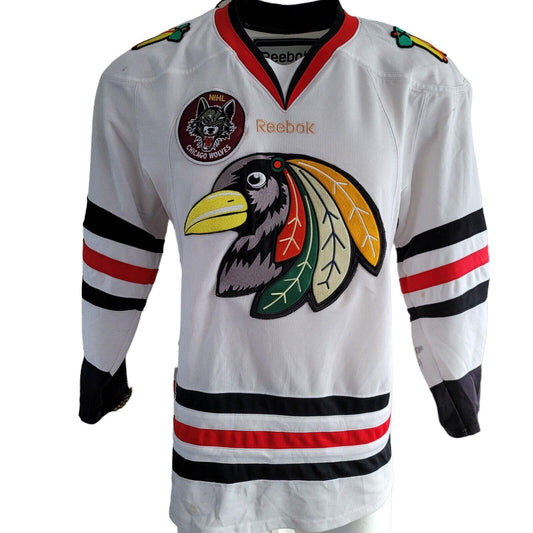 NWHL Chicago Blackhawks Swygert 69 Vintage Hockey Jersey Sz S-USASTARFASHION