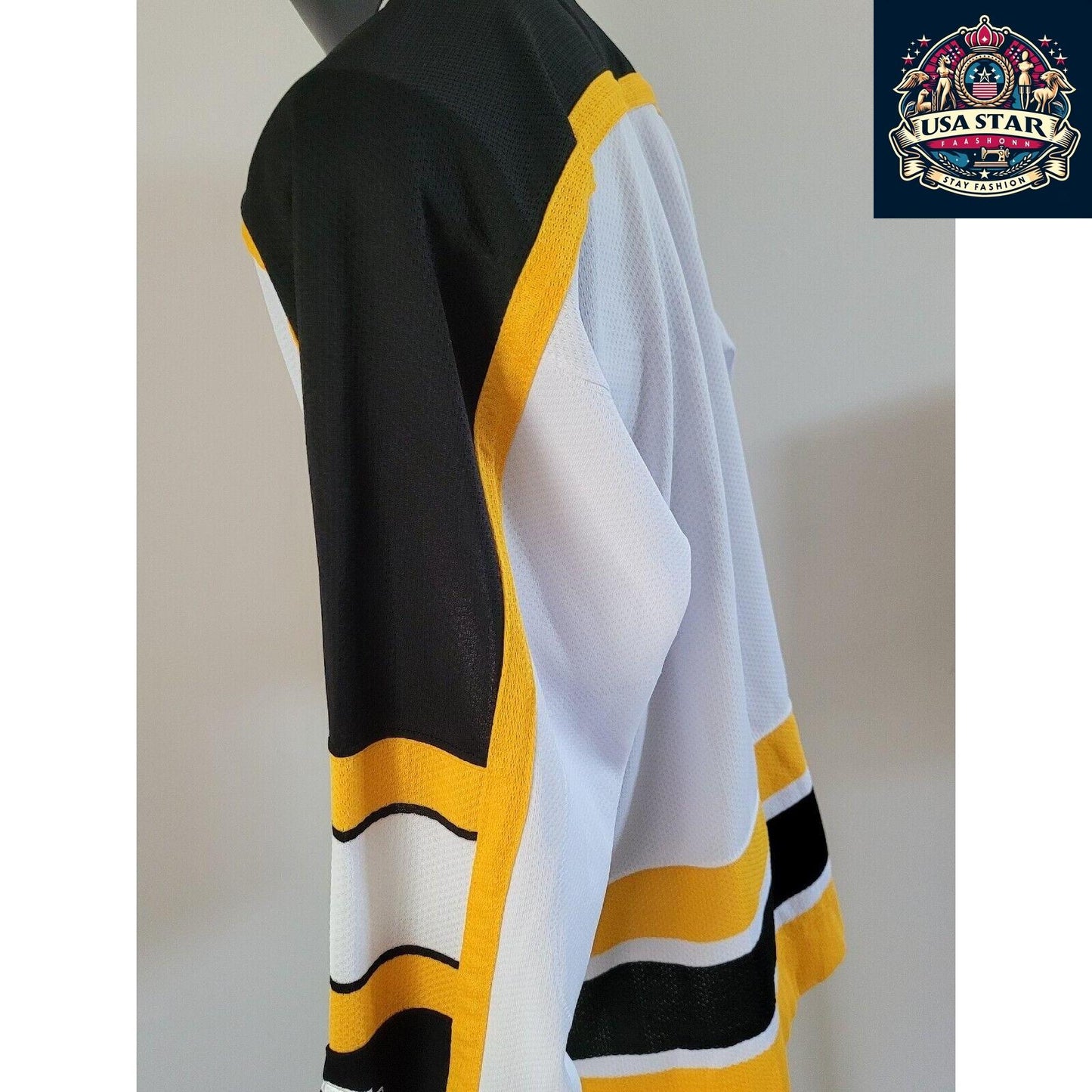 Starter NHL Jersey, Size L/XL, Vibrant Color, Breathable Fabric, Perfect for Game Days and Active Wear - USASTARFASHION