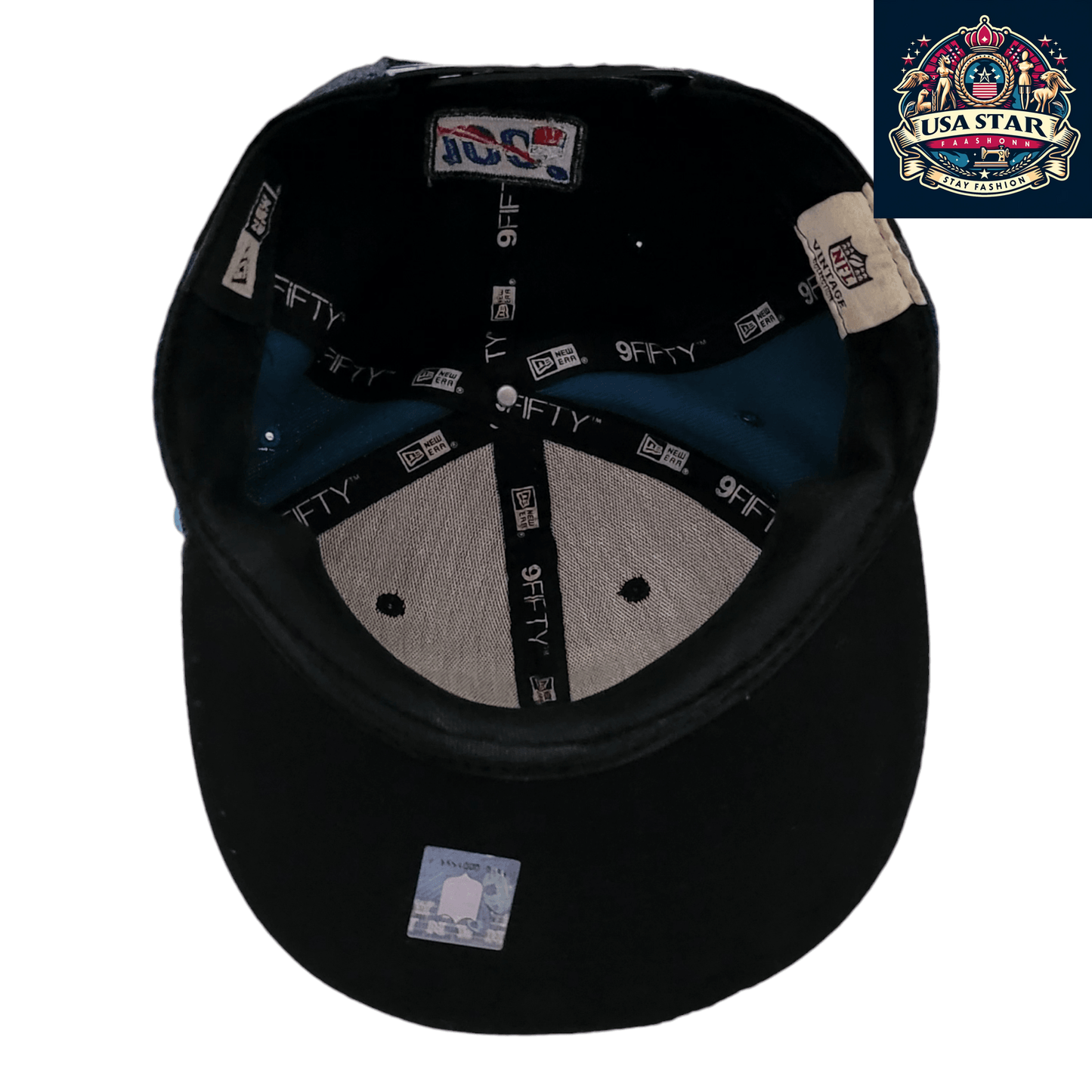 Jacksonville Jaguars 9FIFTY Snapback Cap New Era - NFL 100th Anniversary Edition, Adjustable Fit, Team Pride - USASTARFASHION