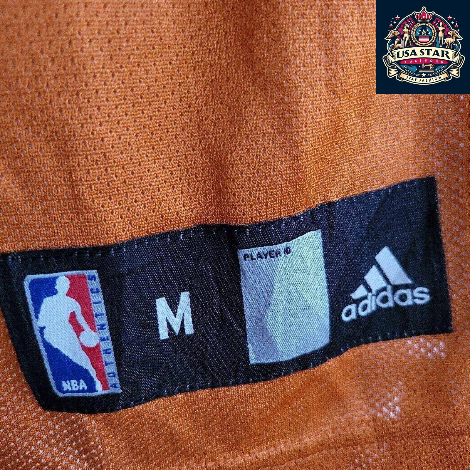 Adidas Phoenix Suns Jersey Men's M Orange Steve Nash #13 NBA Authentic Design for Fans - USASTARFASHION