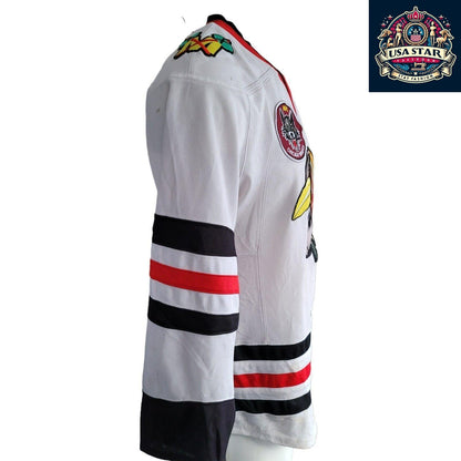 NWHL Blackbirds Jersey Chicago Blackhawks Swygert 69 Size S Vintage Style Pre-Owned - USASTARFASHION