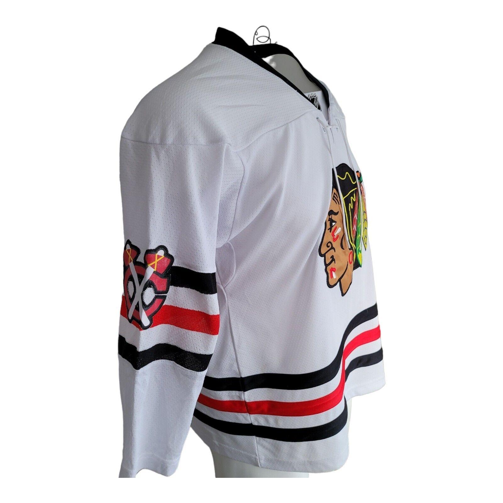 Reebok NHL Chicago Blackhawks Youth Jersey L/XL - Official Licensed Product for True Fans-USASTARFASHION