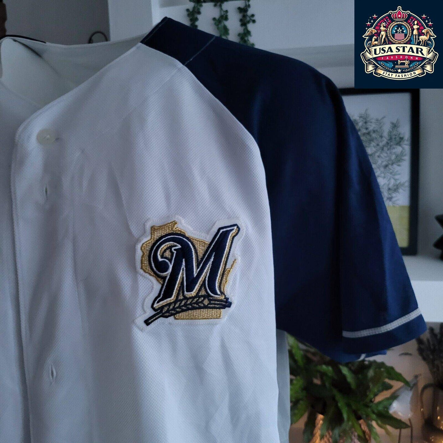 Milwaukee Brewers T-Shirt Ryan Braun #8 XL - Classic Design, Comfortable Fit, Top Player Apparel - USASTARFASHION