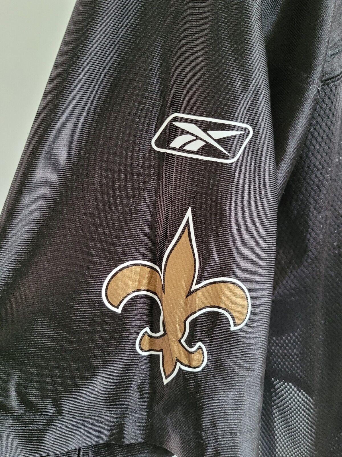 New Orleans Saints XL Jersey #42 Darren Sharper Super Bowl Reebok - Black/Gold - Size XL-USASTARFASHION