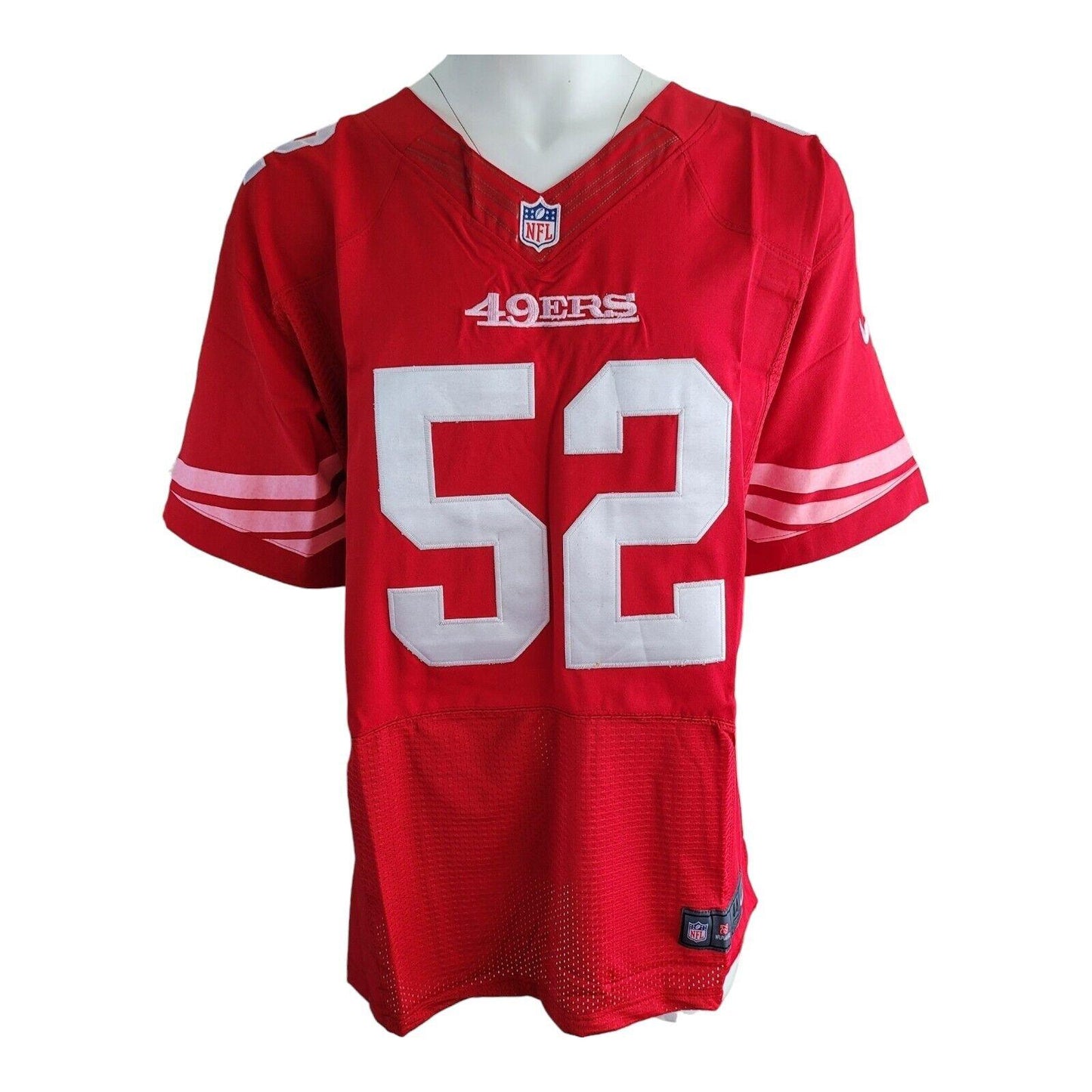 San Francisco 49ers NFL Jersey - Home Replica No. 52 Willis - Size Medium 🏈-USASTARFASHION