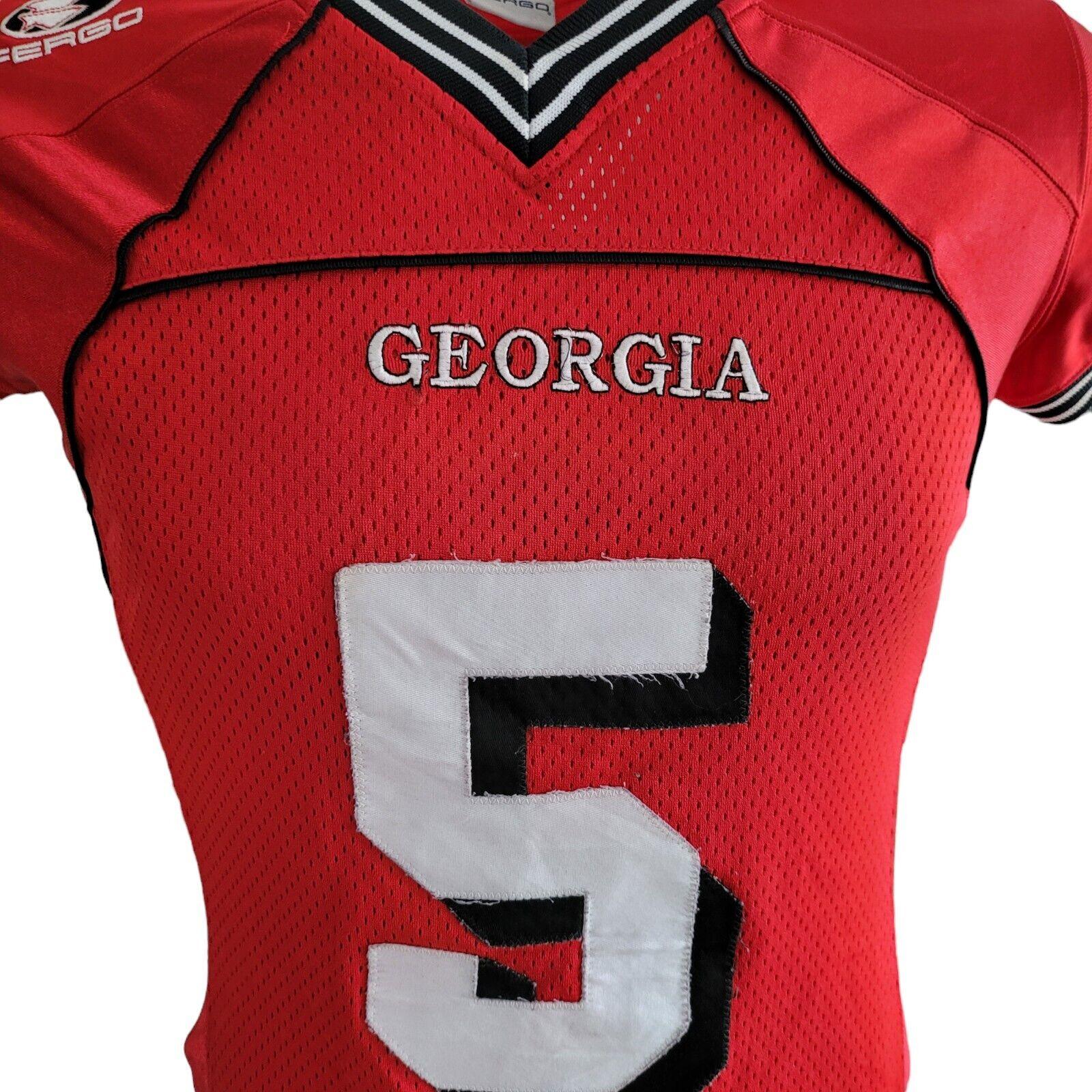 Georgia Bulldogs #5 Jersey Dress - Women's Large Size, Vibrant Colors-USASTARFASHION