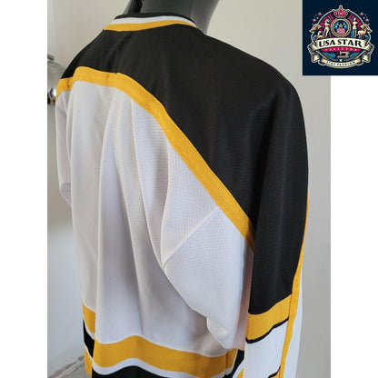 Starter NHL Jersey, Size L/XL, Vibrant Color, Breathable Fabric, Perfect for Game Days and Active Wear - USASTARFASHION