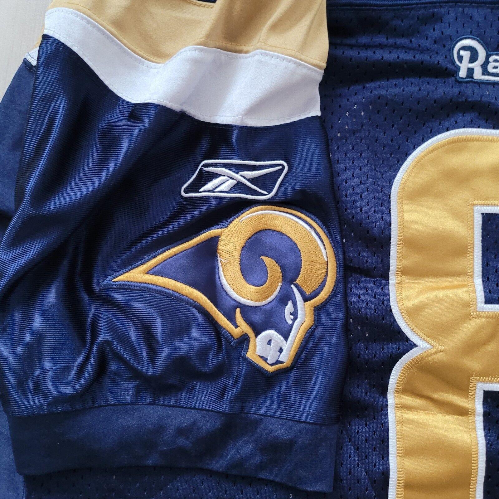 NFL St. Louis Rams #8 Bradford Jersey - Home Reebok Sz 48-USASTARFASHION