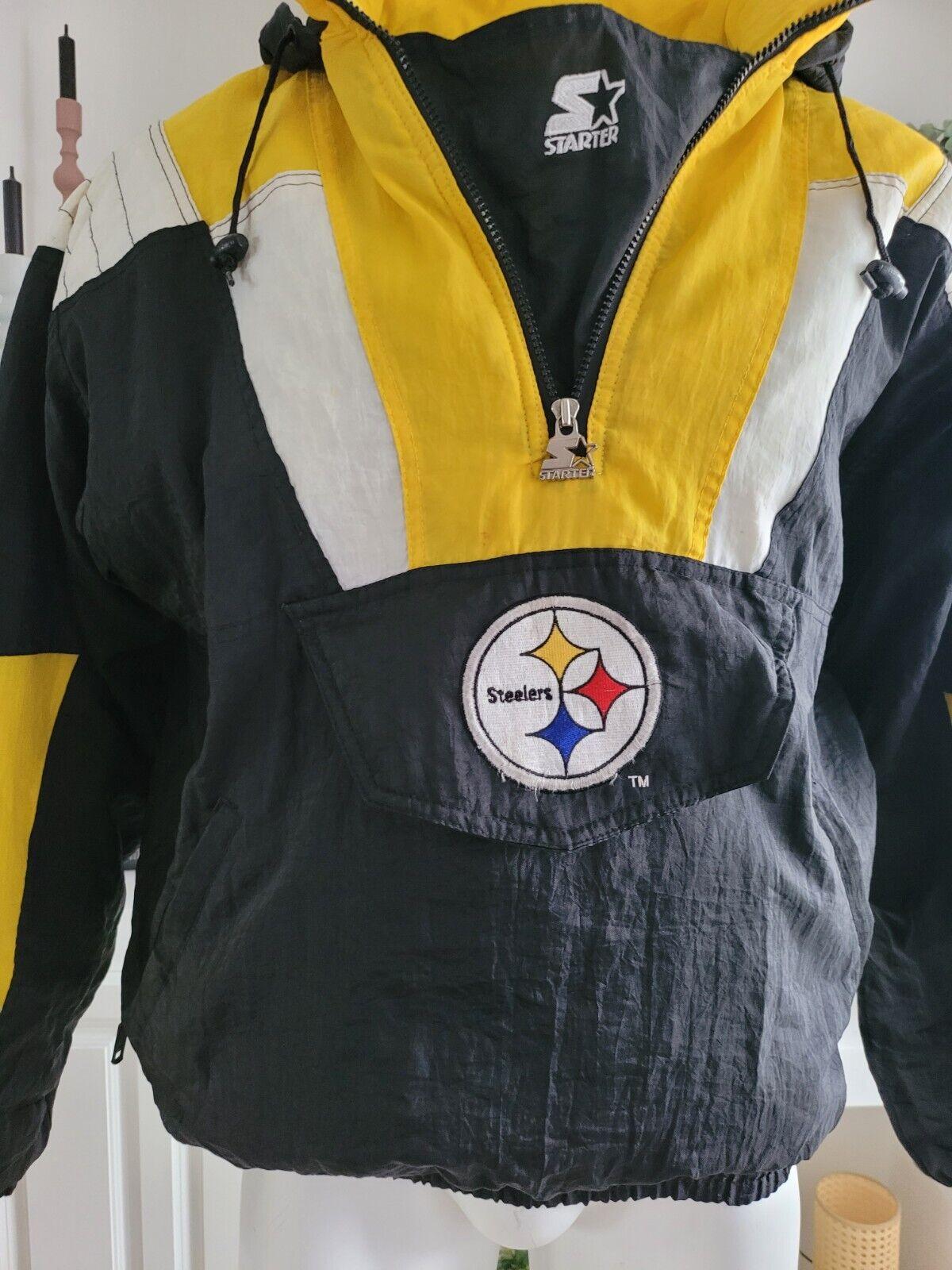 Pittsburgh Steelers NFL Pro Line Hooded Starter Jacket | Size M-USASTARFASHION