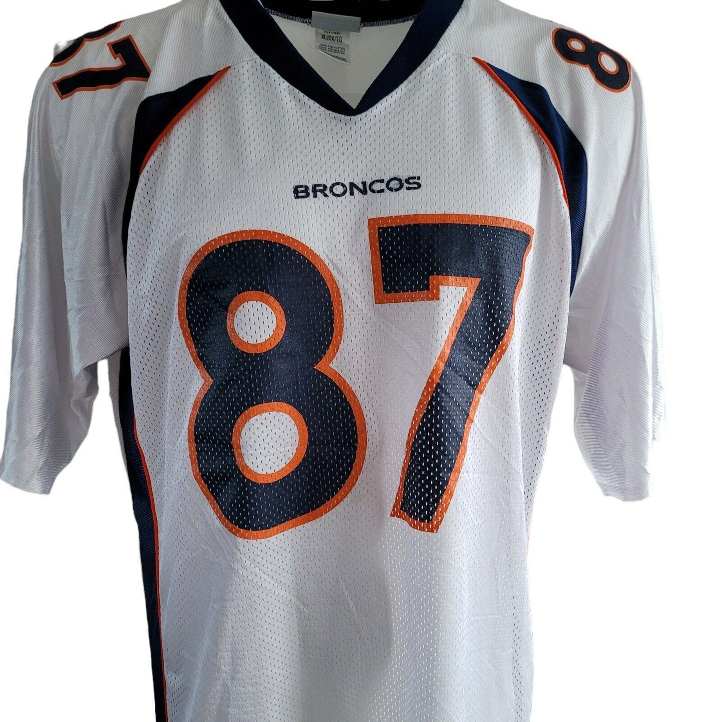 Denver Broncos #87 McCaffrey Reebok XL NFL Jersey - Official Team Shirt for Broncos Nation-USASTARFASHION