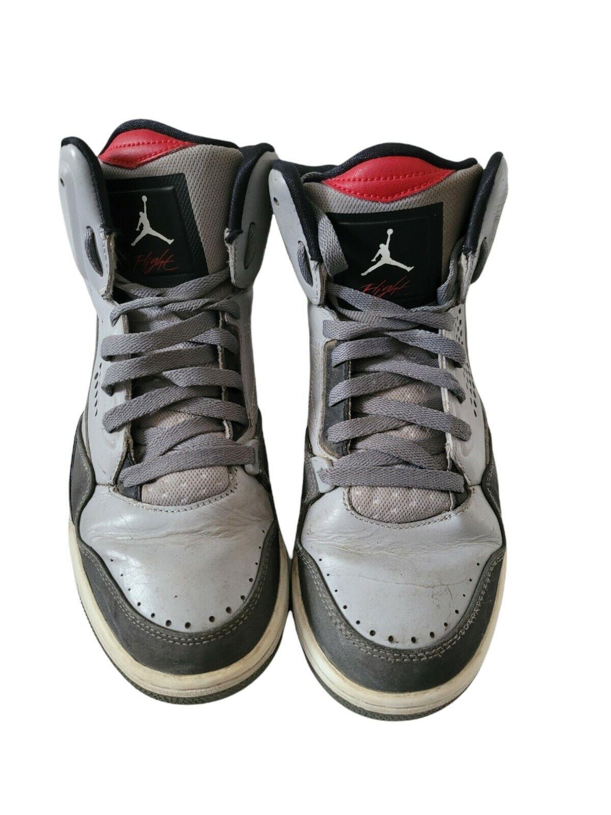 JORDAN Flight Leather Grey Game Basketball Shoes | Size 6 UK-USASTARFASHION