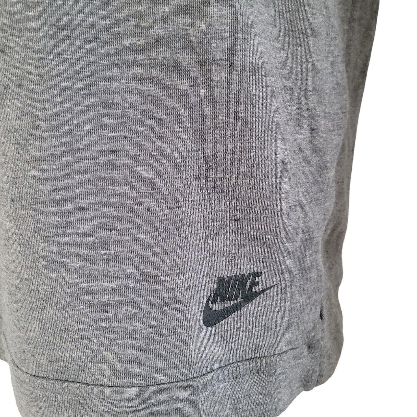 Nike Men's Medium Hoodie - Grey, Comfortable Hooded Design, Iconic Branding-USASTARFASHION