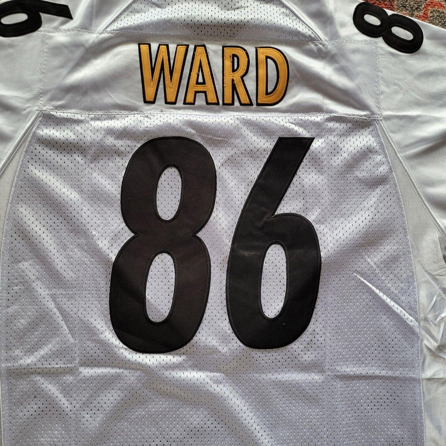 Pittsburgh Steelers Heinz Ward #86 NFL Sewn Jersey - Men's Size 54-USASTARFASHION