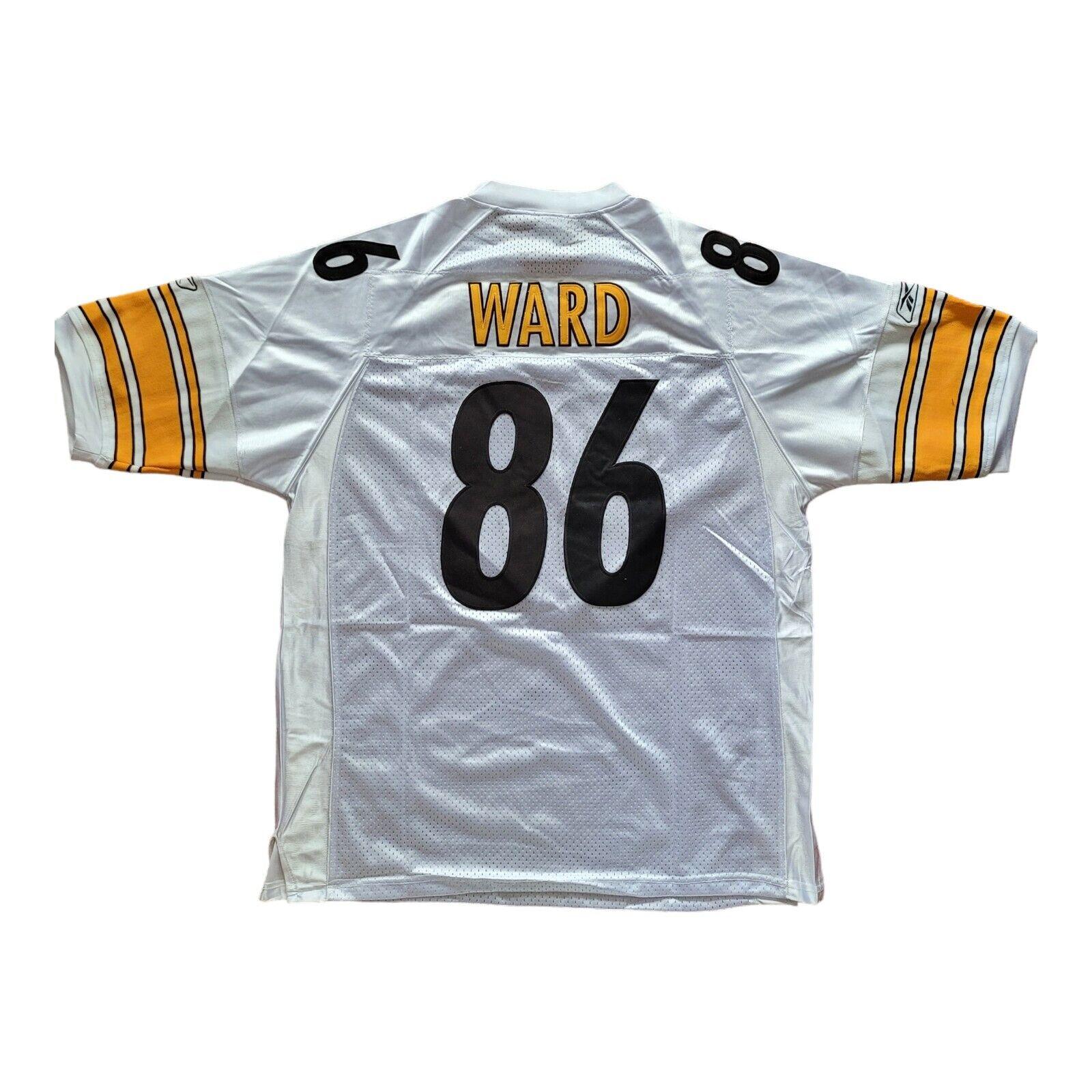 Pittsburgh Steelers Heinz Ward #86 NFL Sewn Jersey - Men's Size 54-USASTARFASHION