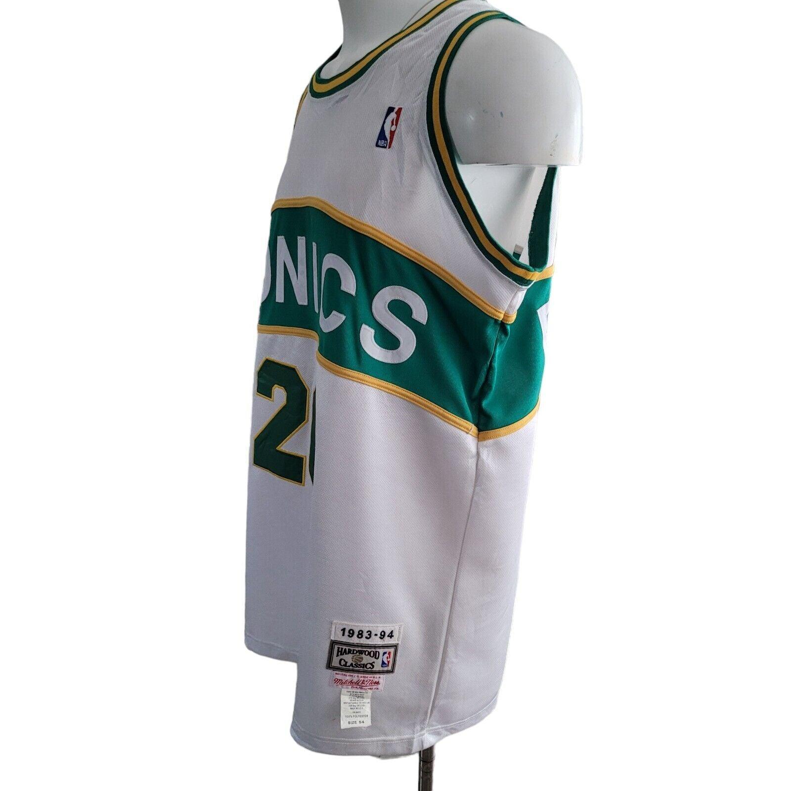 Mitchell & Ness Gary Payton #20 Seattle SuperSonics NBA Jersey 1983-94 Size 54 USA-USASTARFASHION