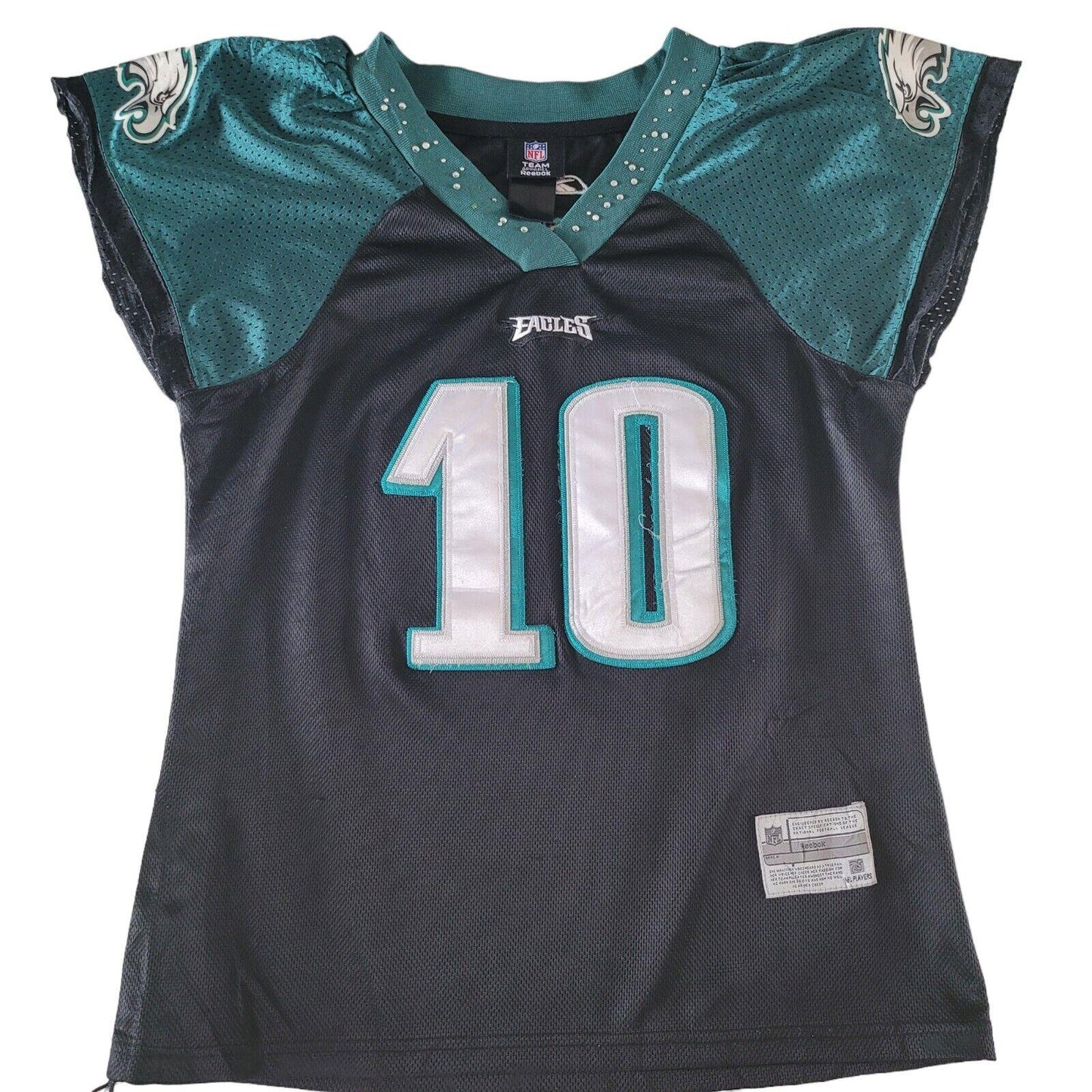 NFL Philadelphia Eagles Reebok On Field Jersey #10 Jackson Women's Size Small-USASTARFASHION