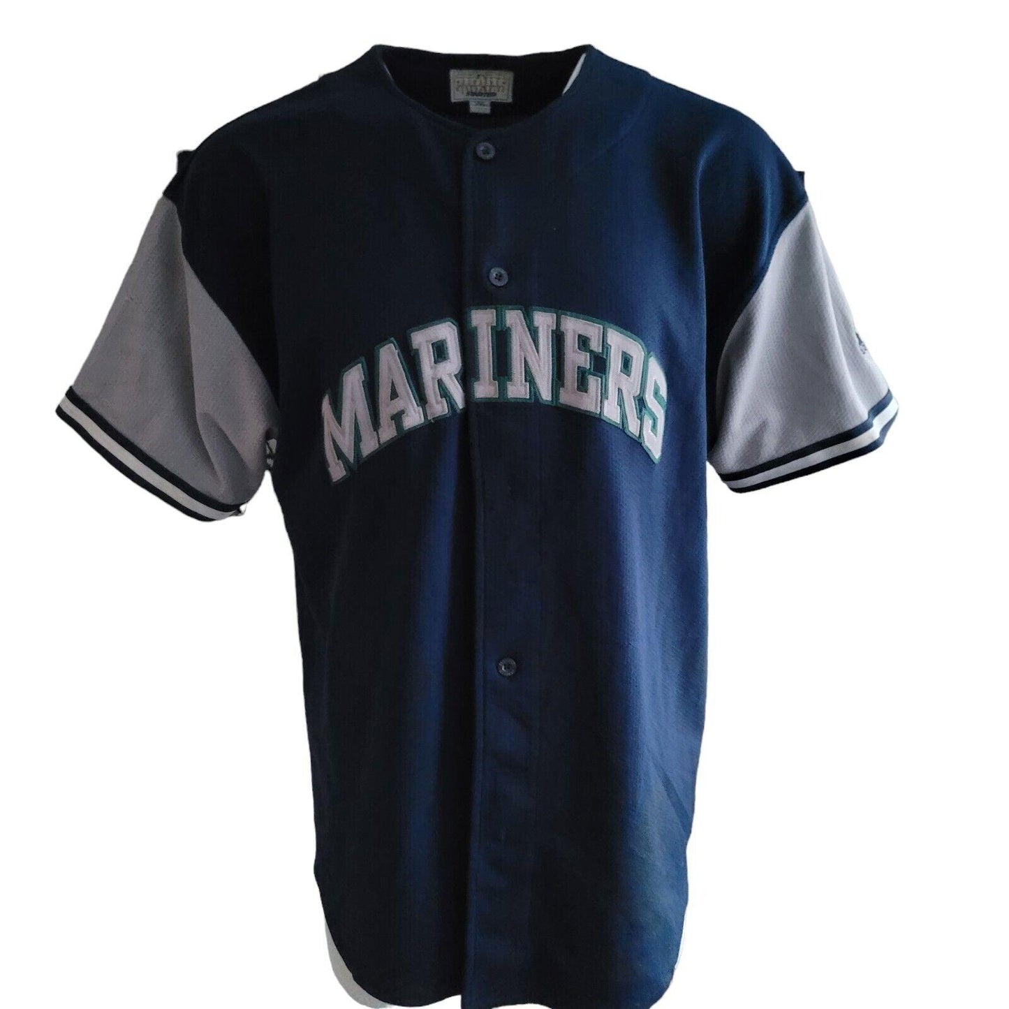 Seattle Mariners Starter Jersey 2XL 90s Vintage MLB Merch - Navy Blue-USASTARFASHION