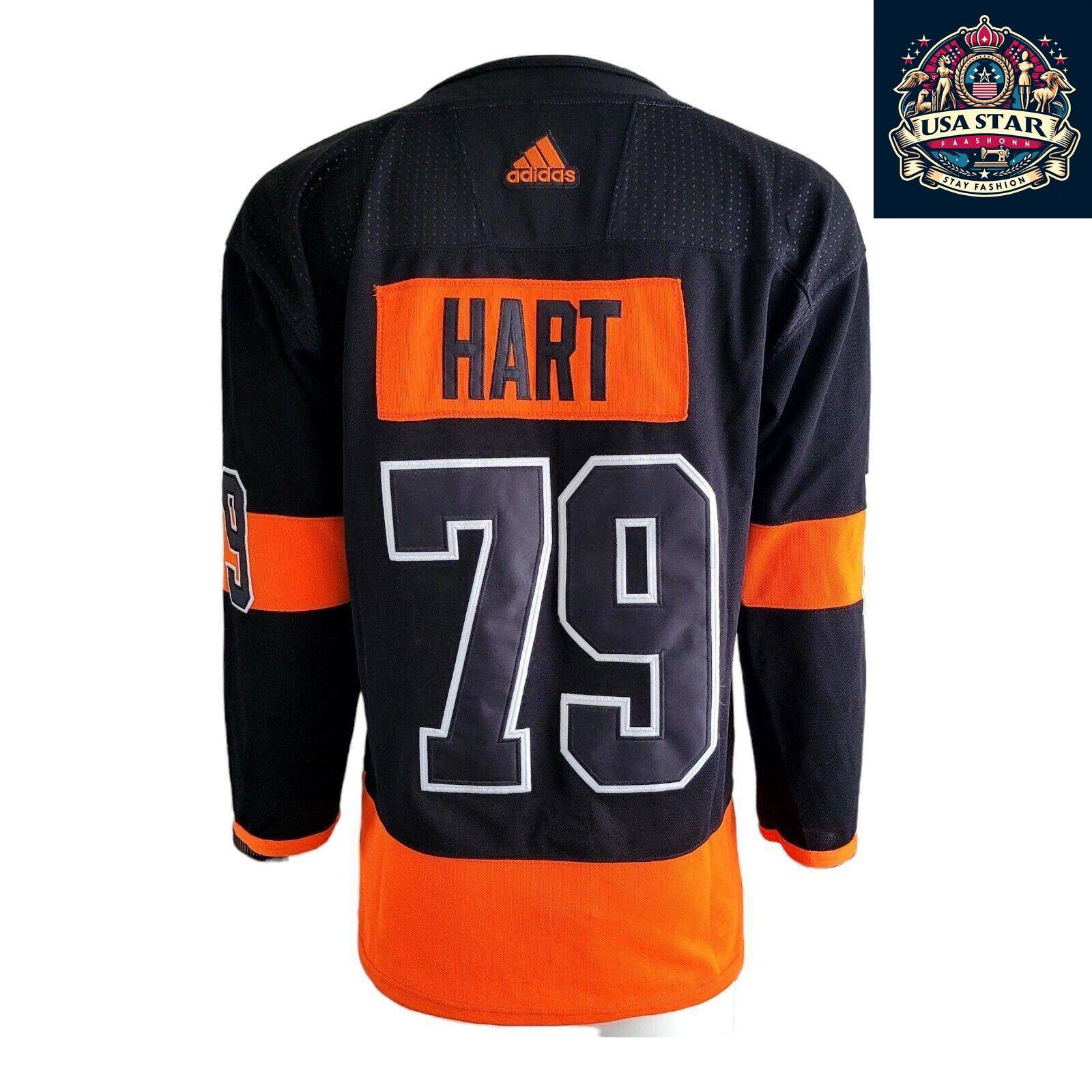 Authentic Philadelphia Flyers Jersey #79 Carter Hart Black Size 52 (XL) | Premium Comfort & Style - USASTARFASHION