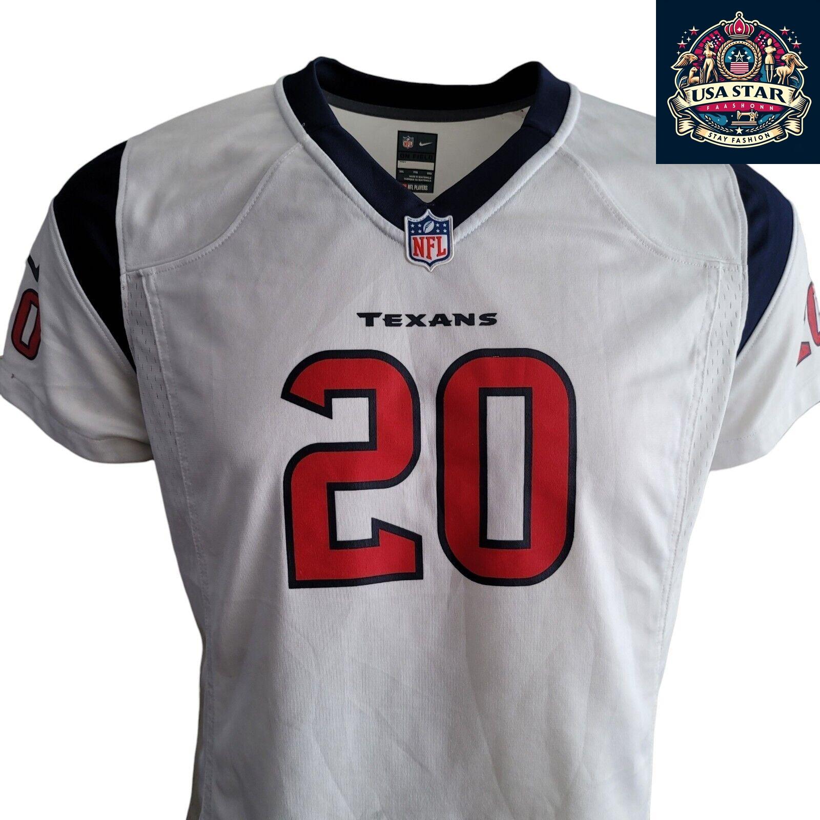 Houston Texans Women's Jersey Reed #20 - XXL Authentic Nike Fan Gear for Comfort & Style - USASTARFASHION