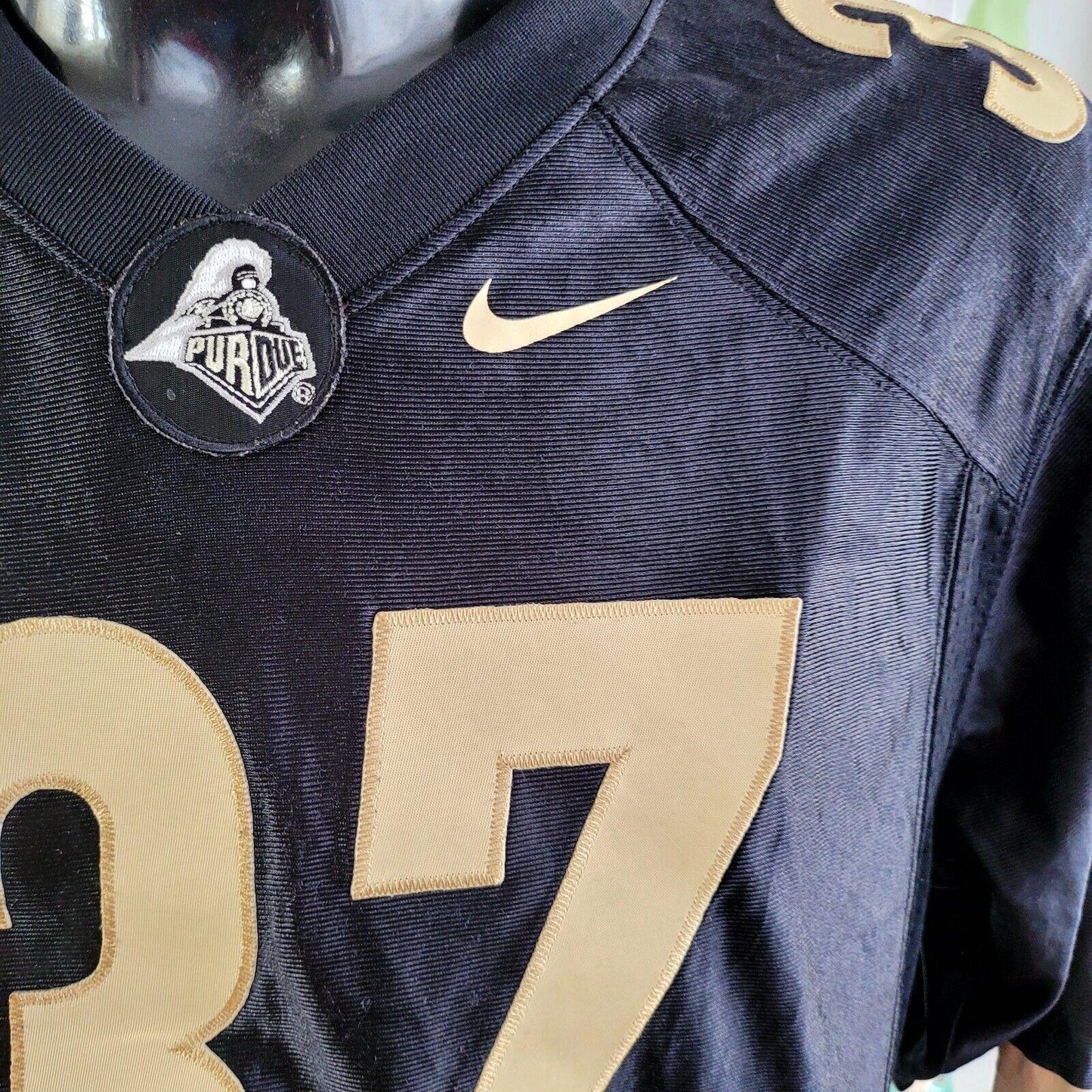 NIKE Purdue Carson Wiggs #37 Football Jersey | Size Small-USASTARFASHION